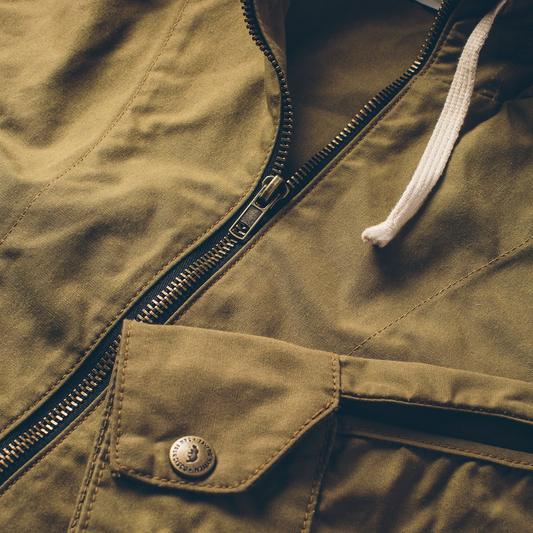 The Beach Jacket in Olive - Image 7