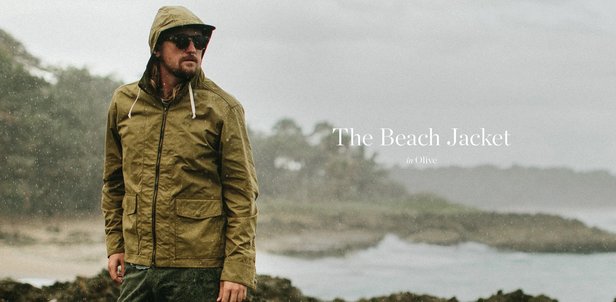 The Beach Jacket in Olive - Image 9