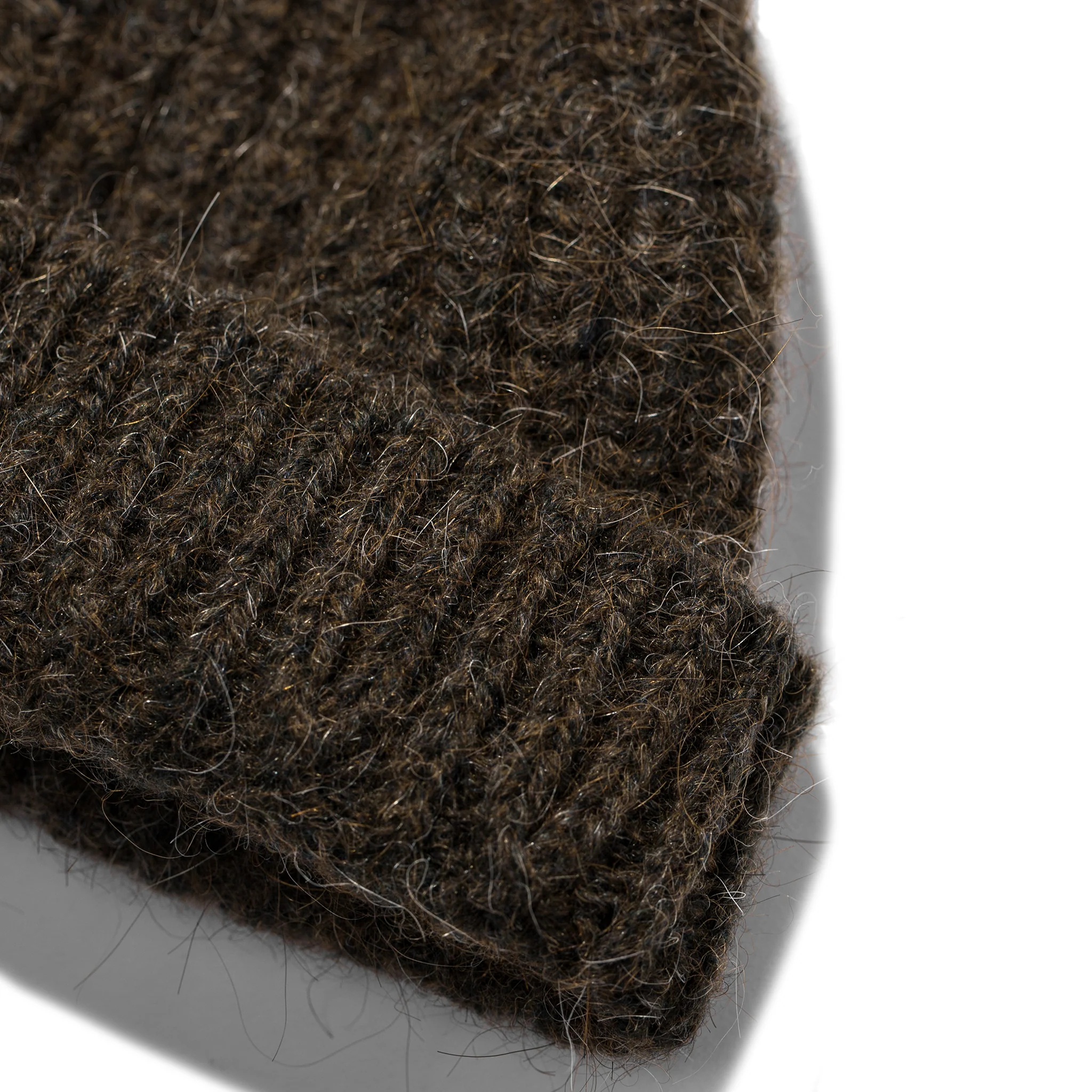 The Beanie in Moss Alpaca - Image 2