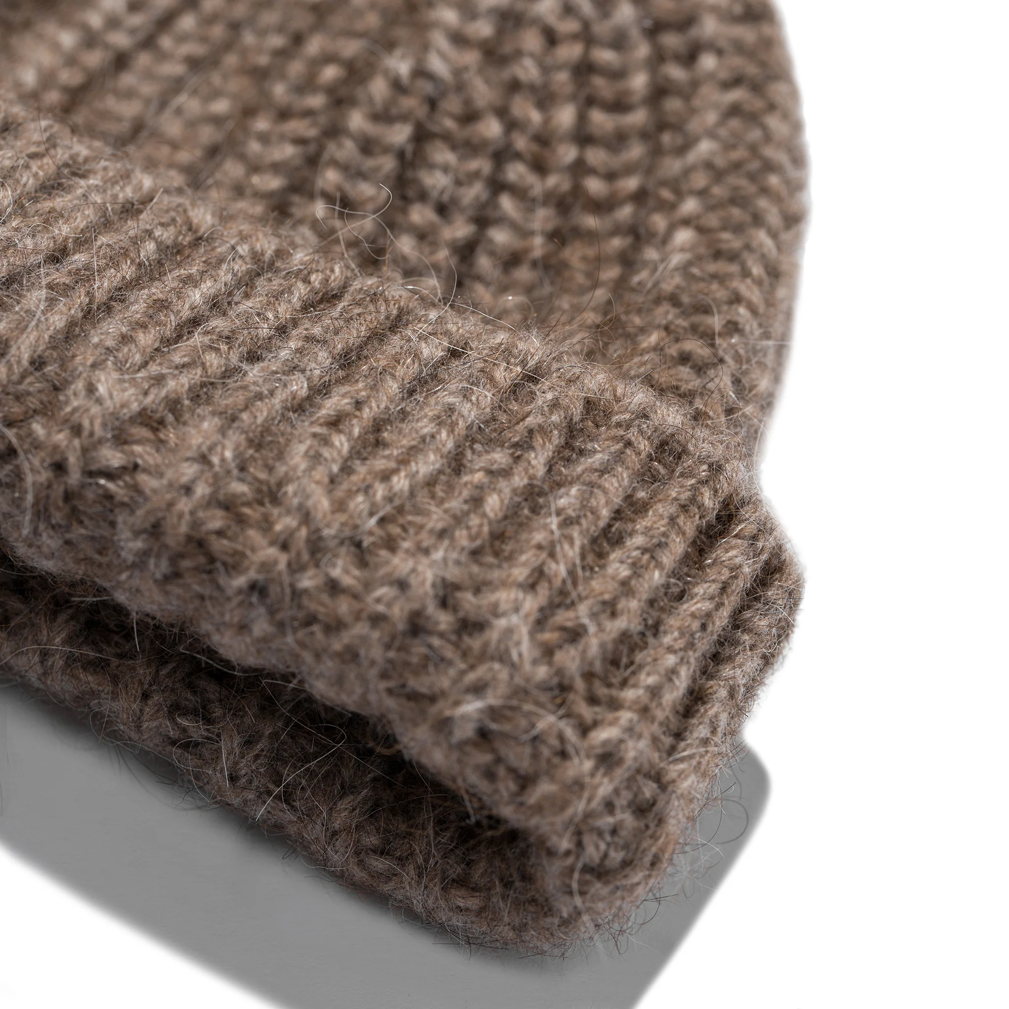 The Beanie in Oatmeal Alpaca - Image 2