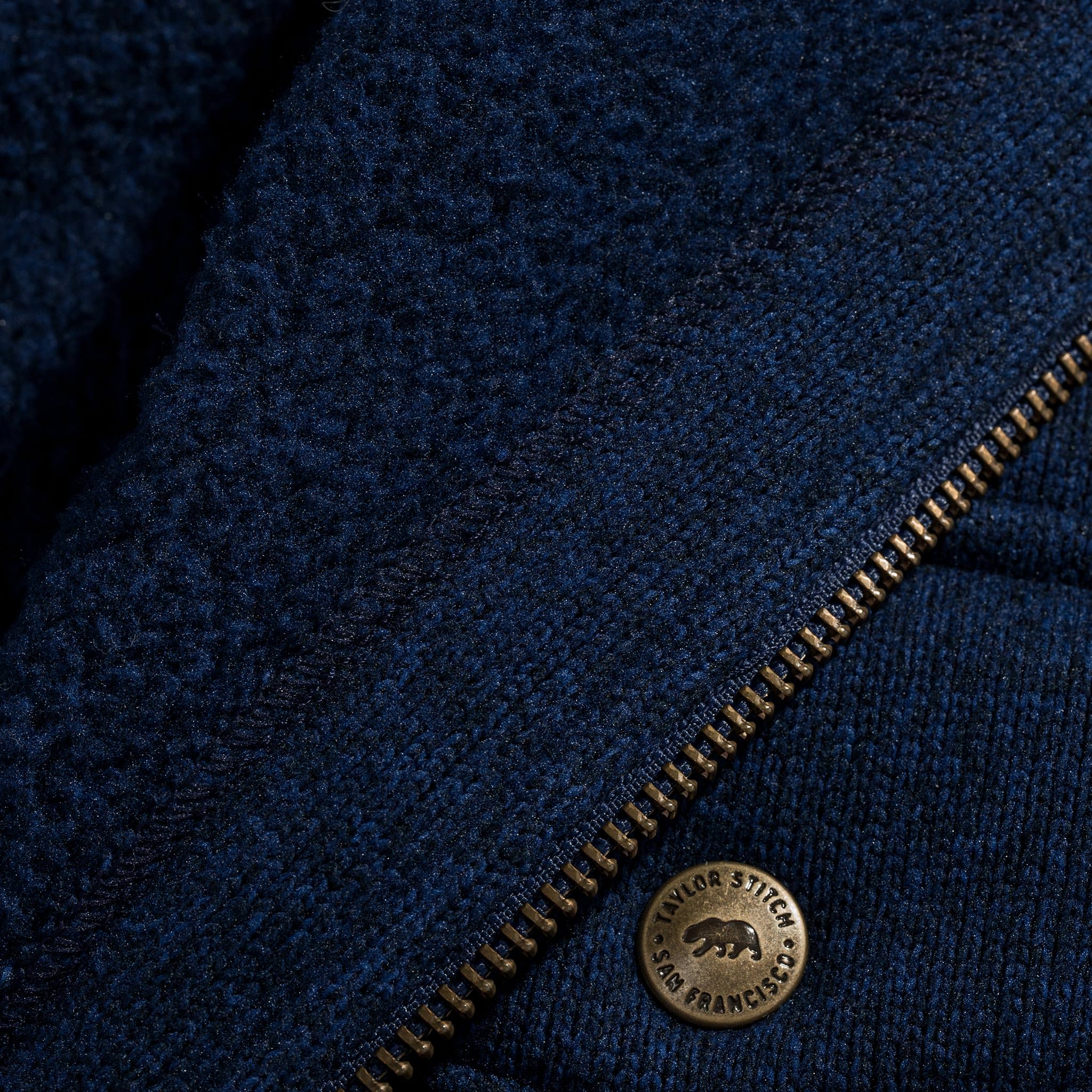 The Big Sur Hoodie in Heather Navy - Image 10