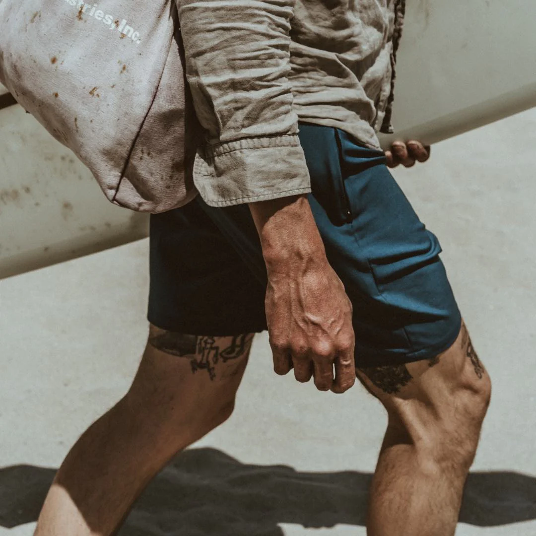The Bo Boardie in Navy - Image 2