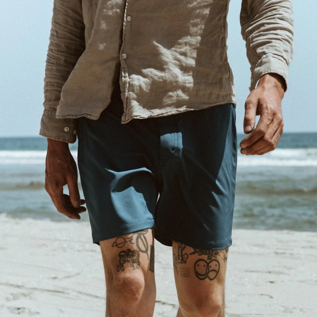 The Bo Boardie in Navy - Image 4