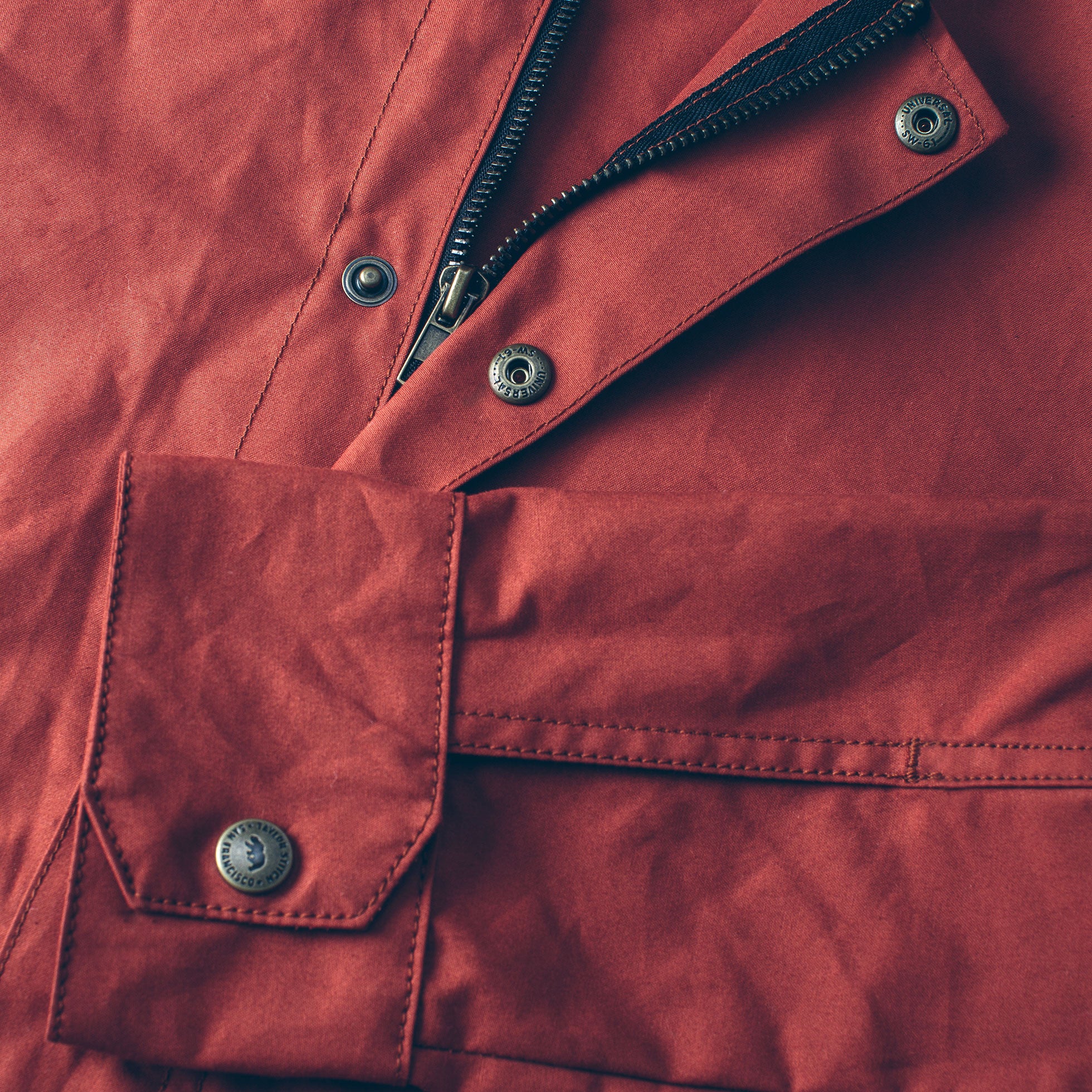 The Bomber Jacket in Rust - Image 6