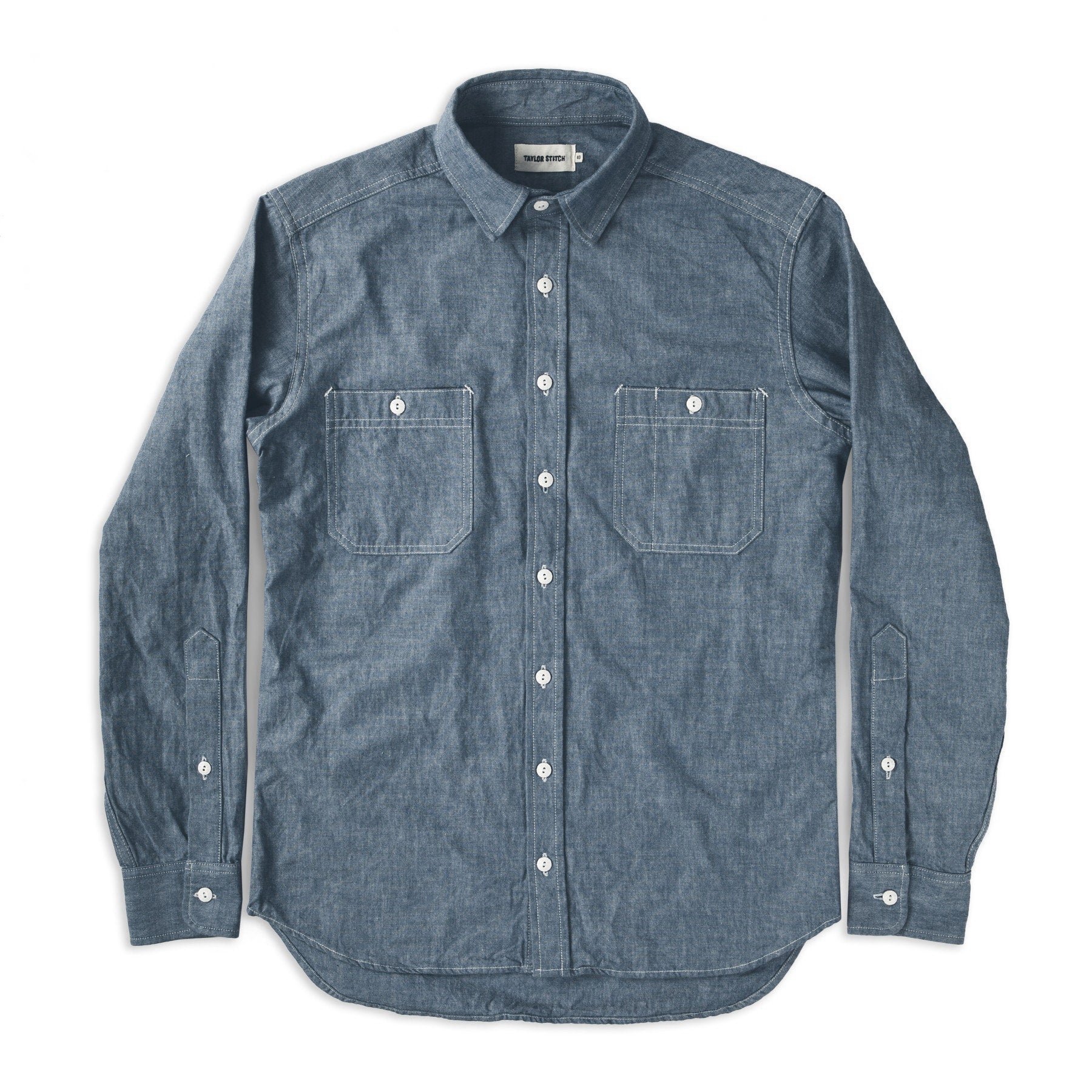 The California in Blue Everyday Chambray - Image 6