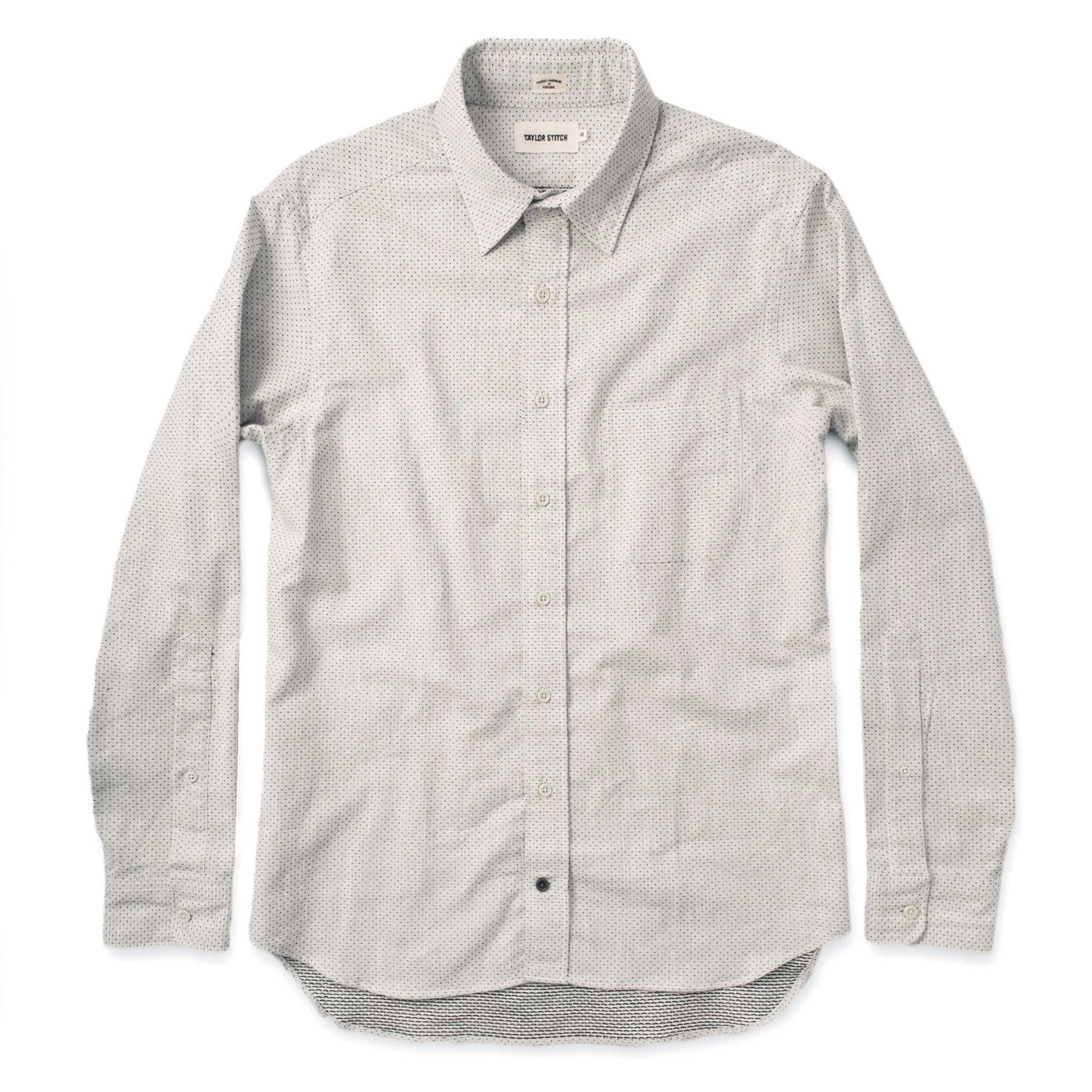 The California in Navy Jacquard Dot - Image 8