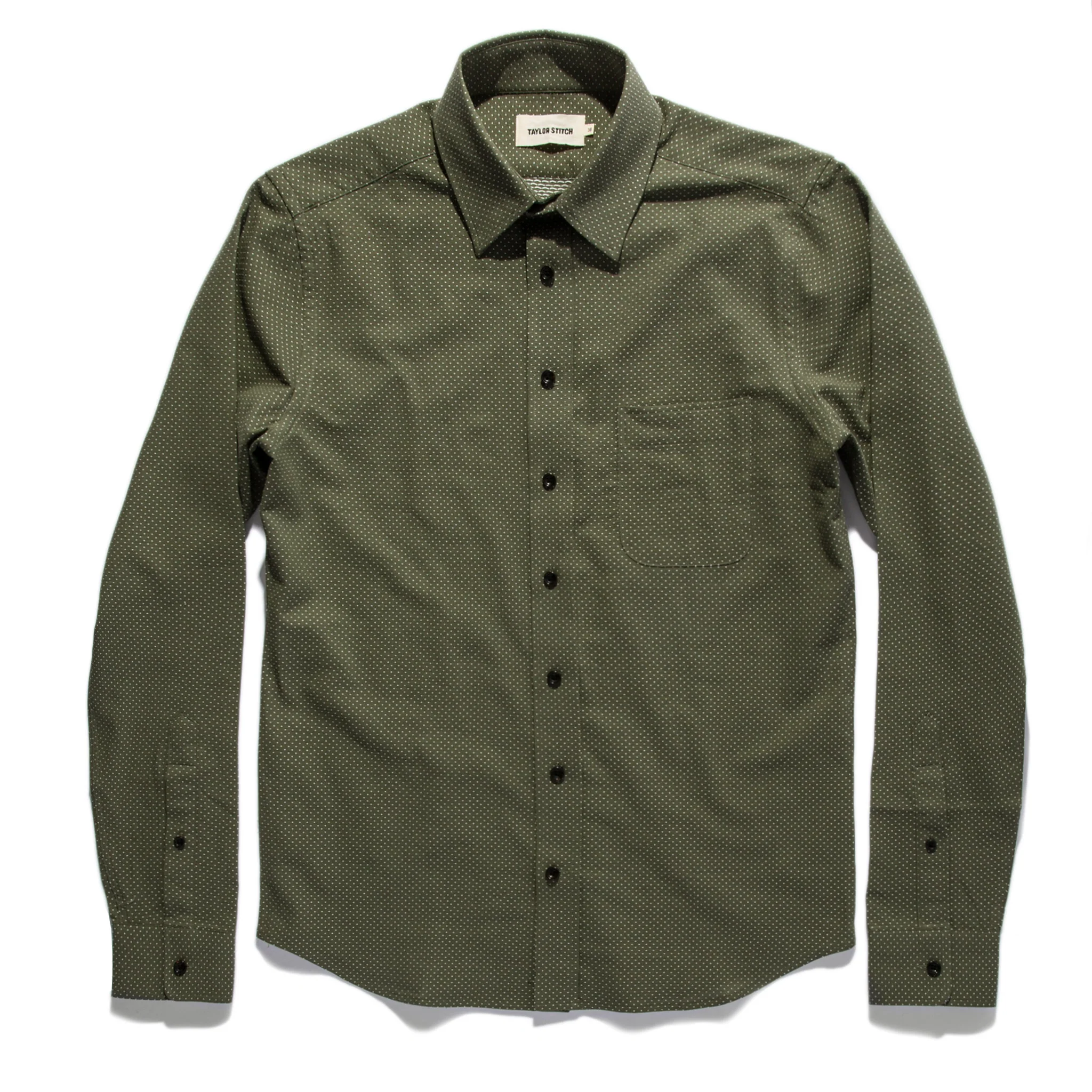 The California in Olive Jacquard - Image 10