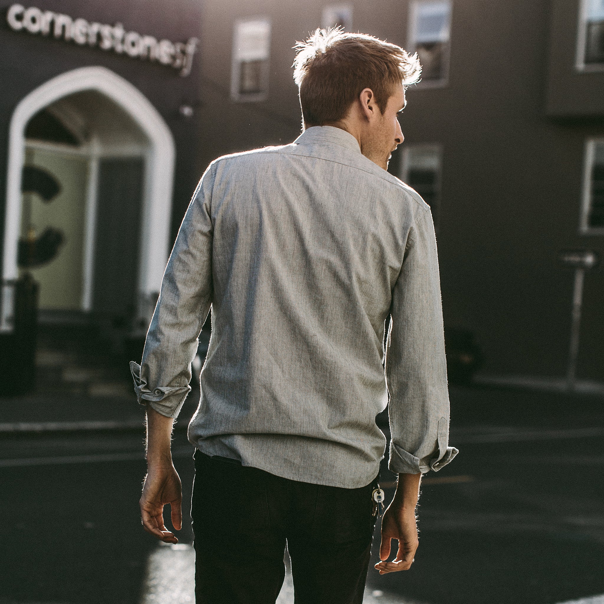 The California in Olive Stripe - Image 5
