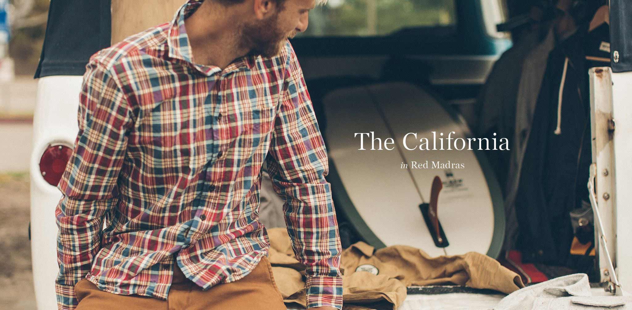 The California in Red Madras - Image 7
