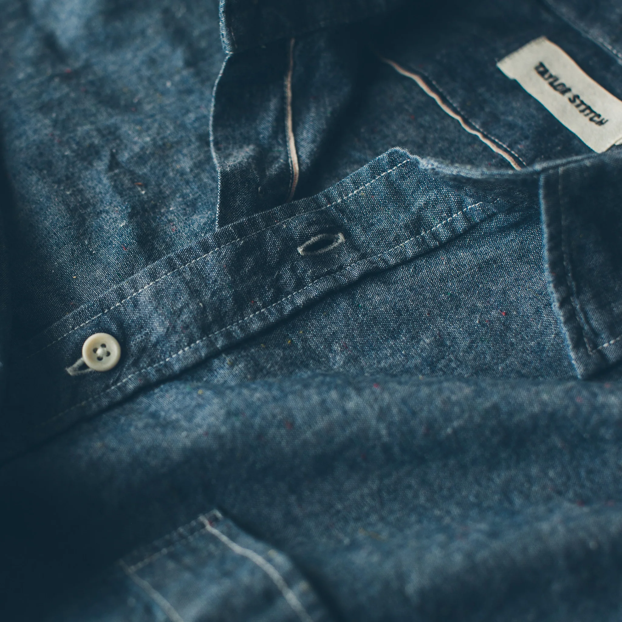 The California in Selvage Confetti Chambray - Image 2
