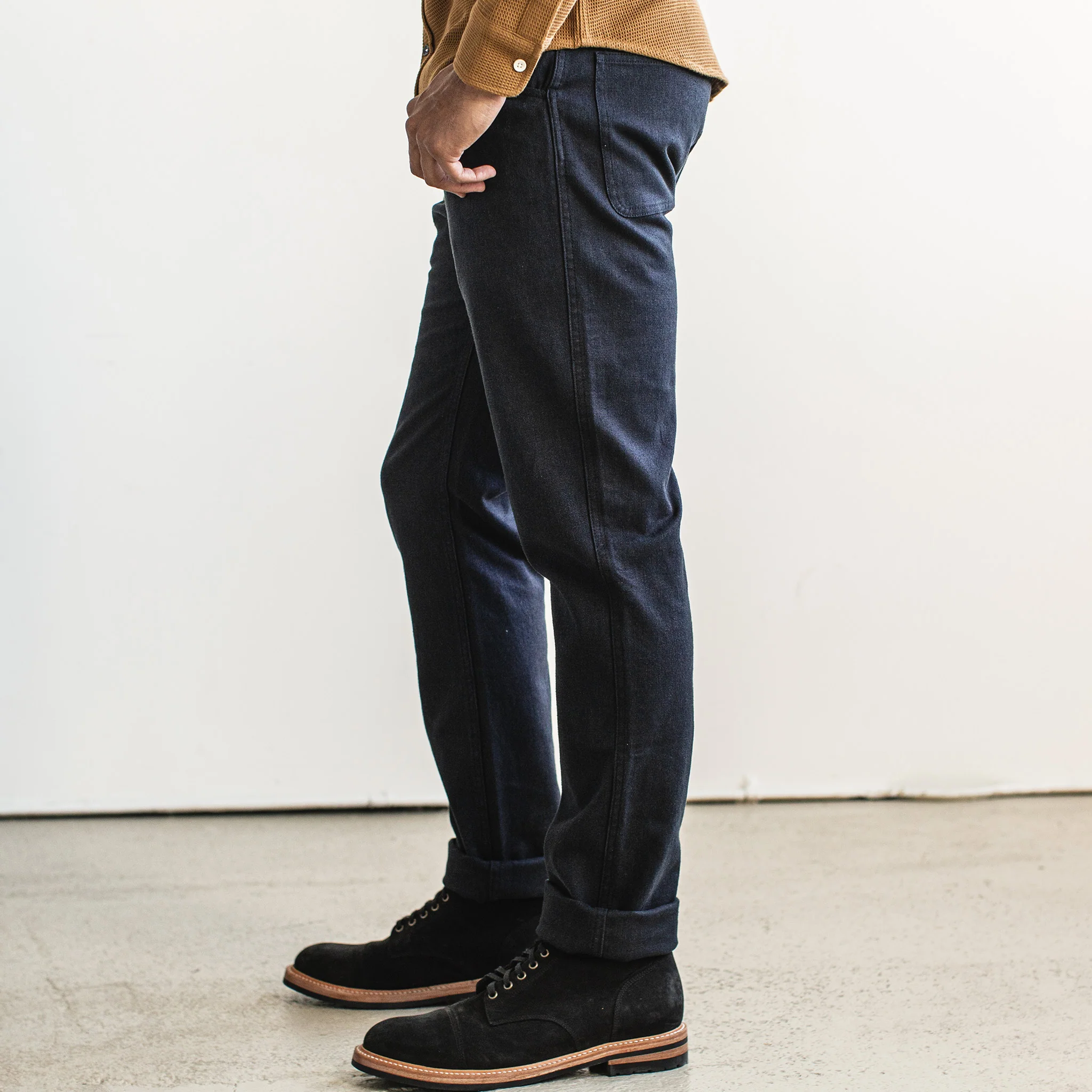 The Camp Pant in Indigo Boss Duck - Image 3