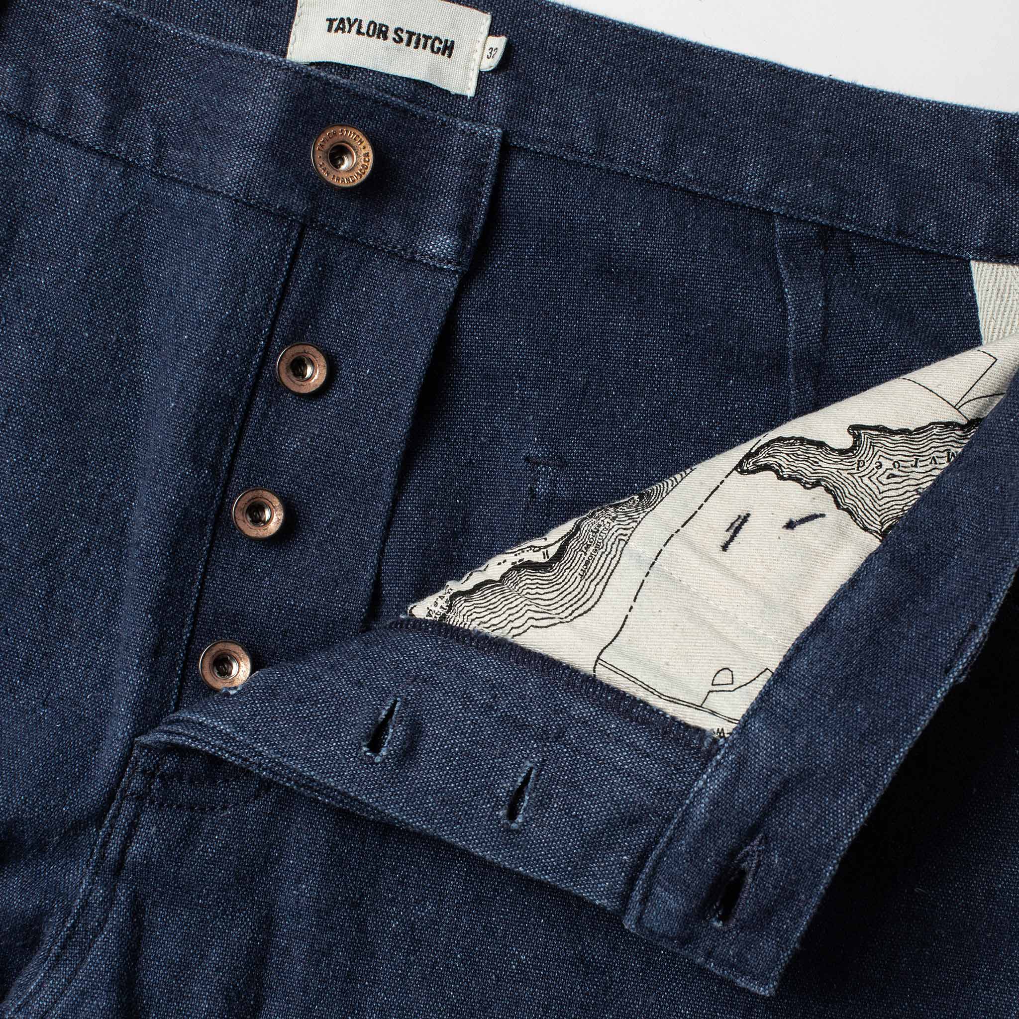 The Camp Pant in Indigo Boss Duck - Image 7