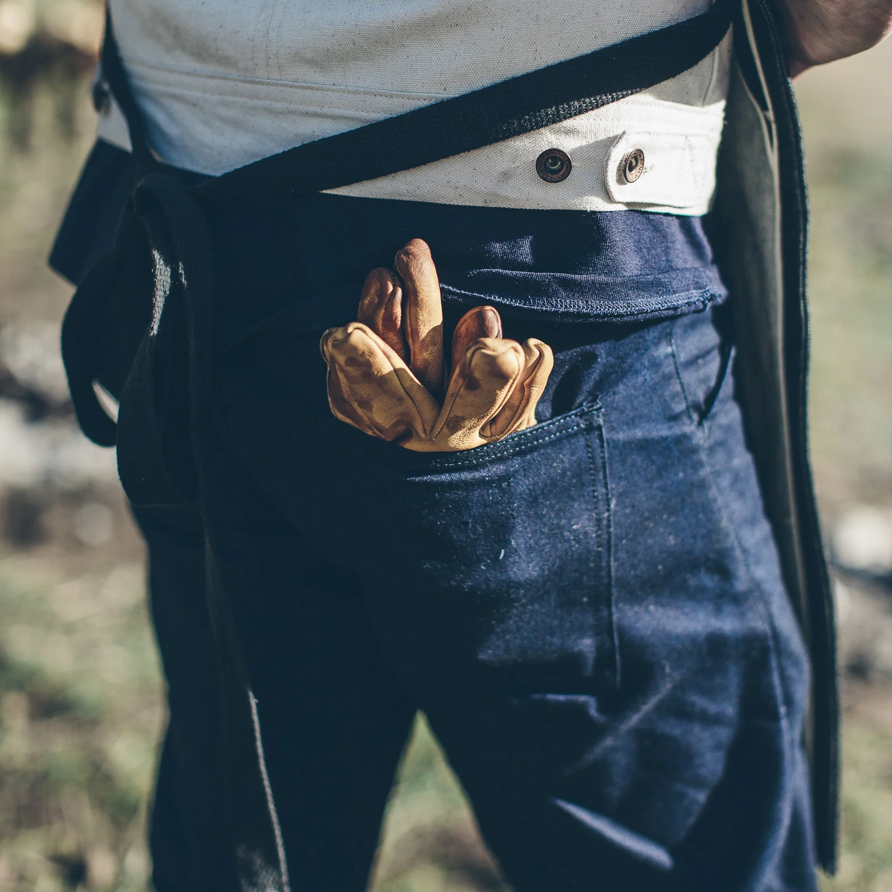 The Camp Pant in Indigo Selvage Twill - Image 6