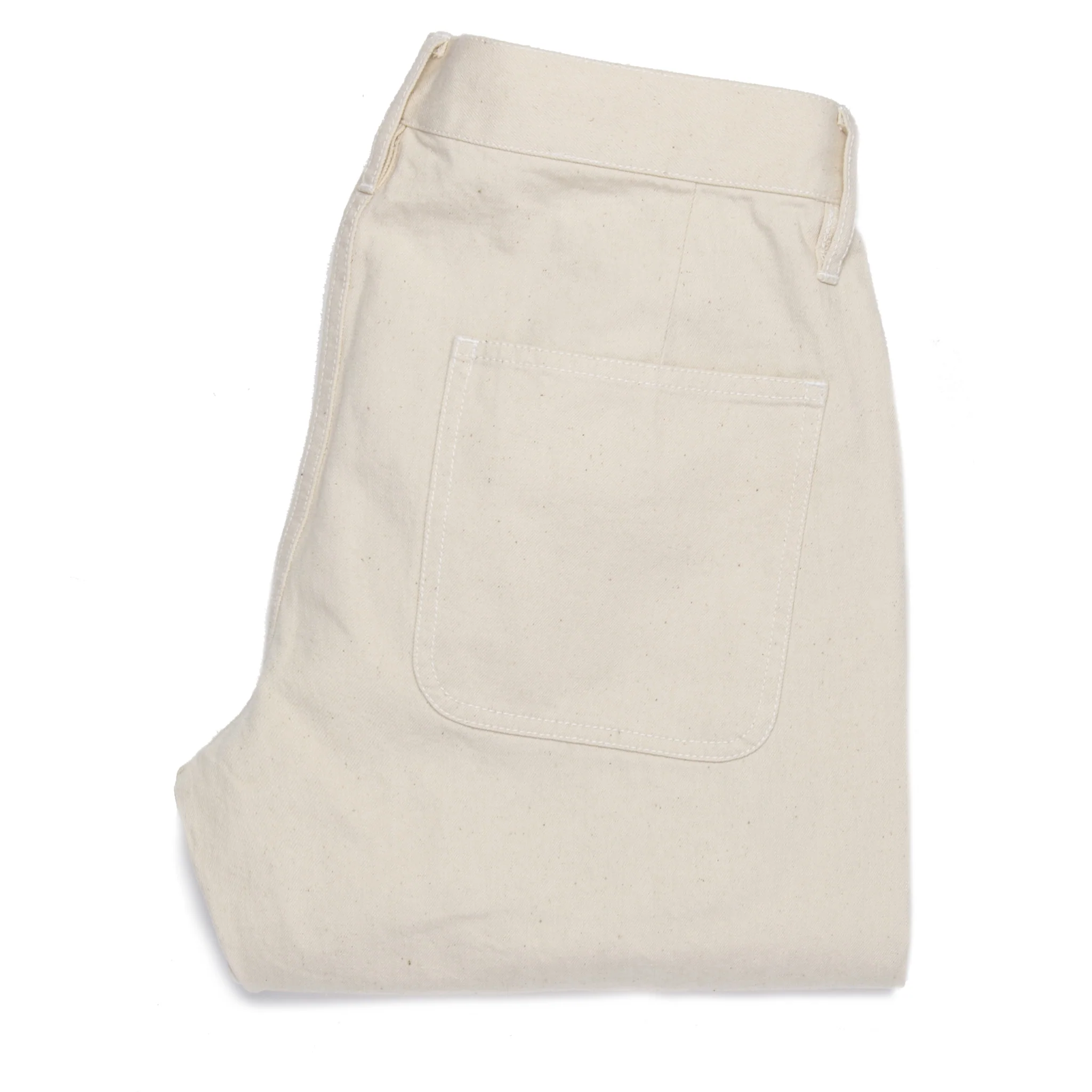 The Camp Pant in Organic Natural Selvage - Image 9