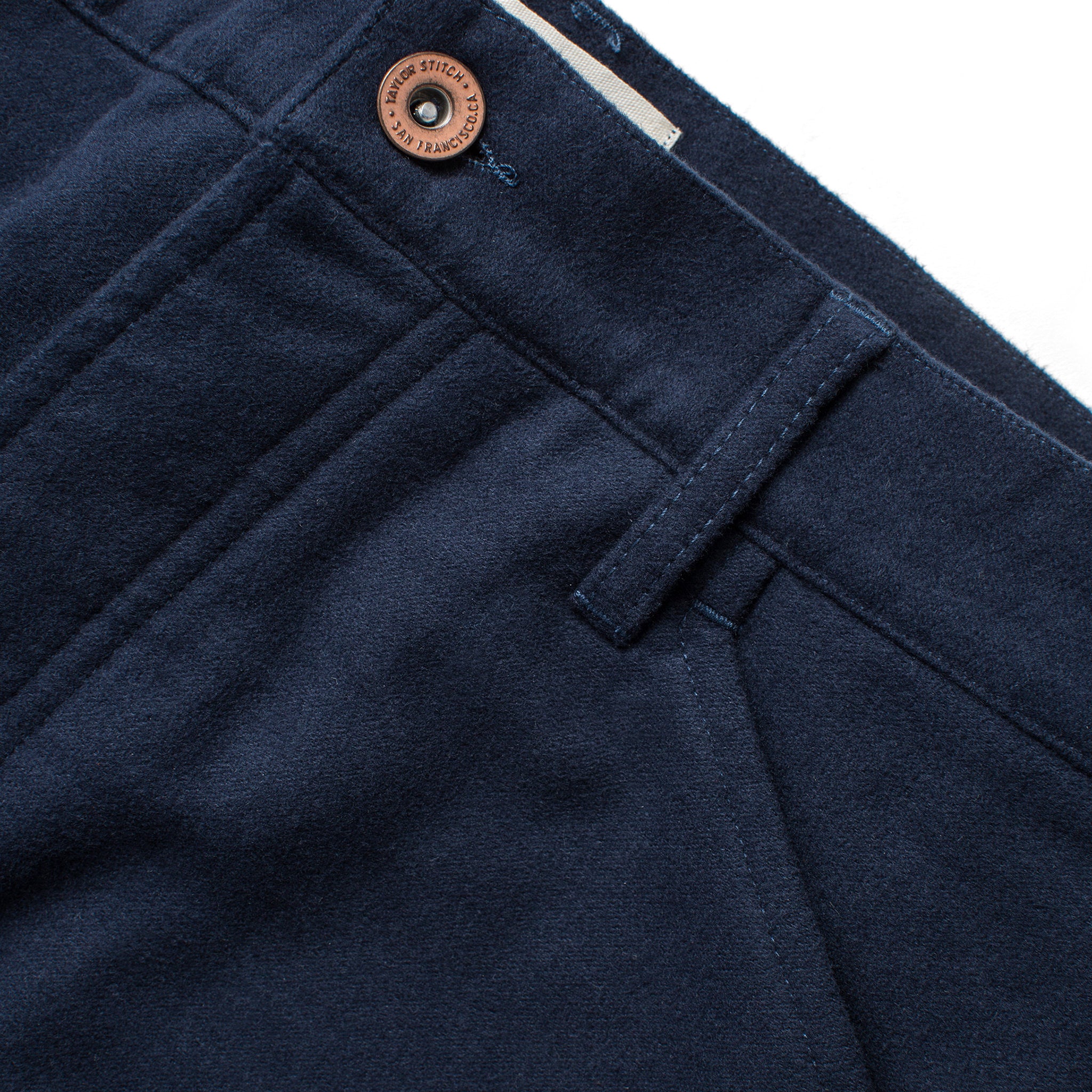 The Camp Pant in Navy Moleskin - Image 7