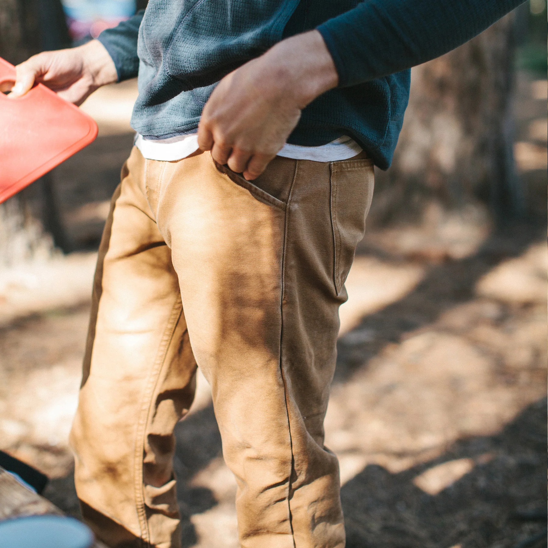 The Camp Pant in Washed Sawdust Canvas - Image 7