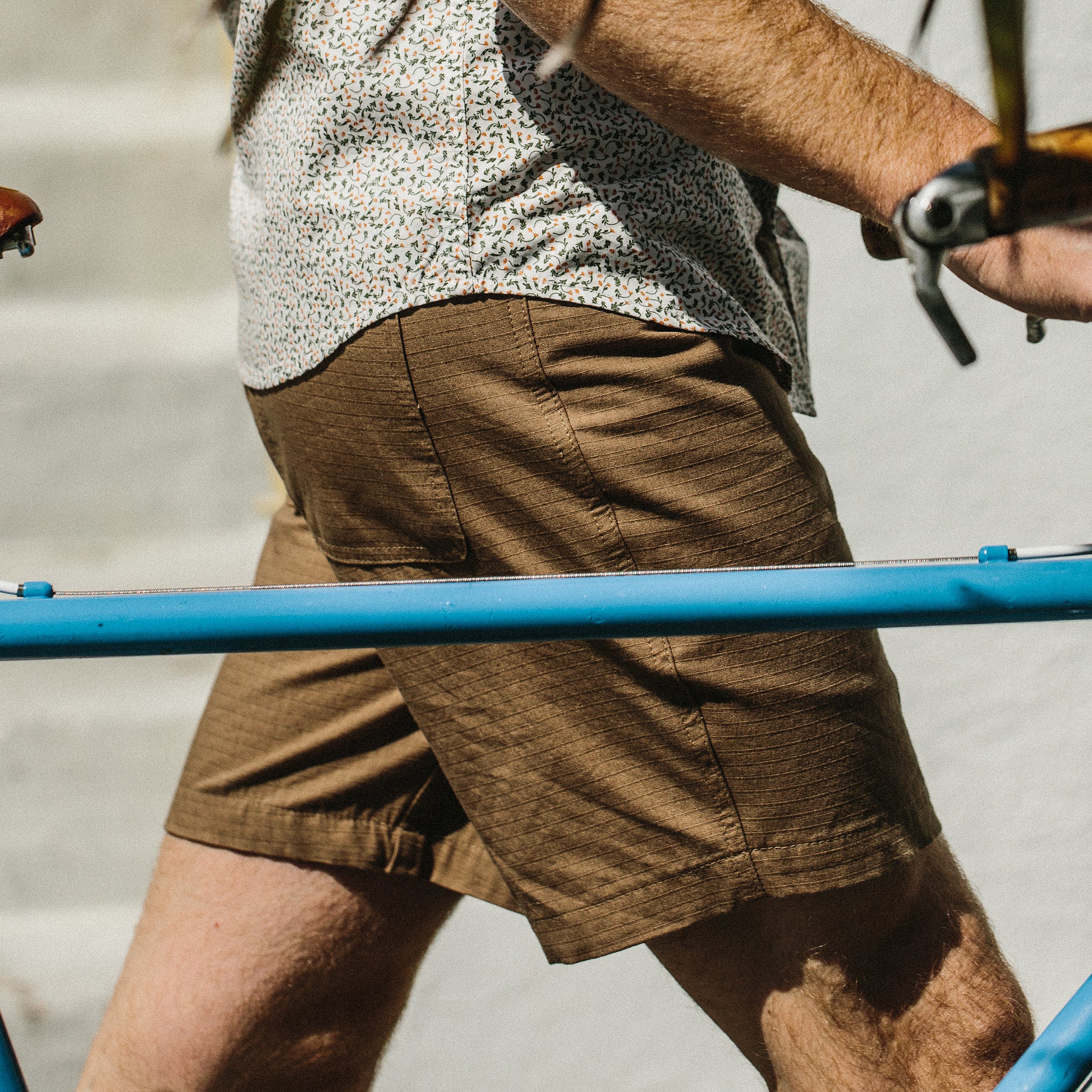 The Camp Short in British Khaki Ripstop - Image 6