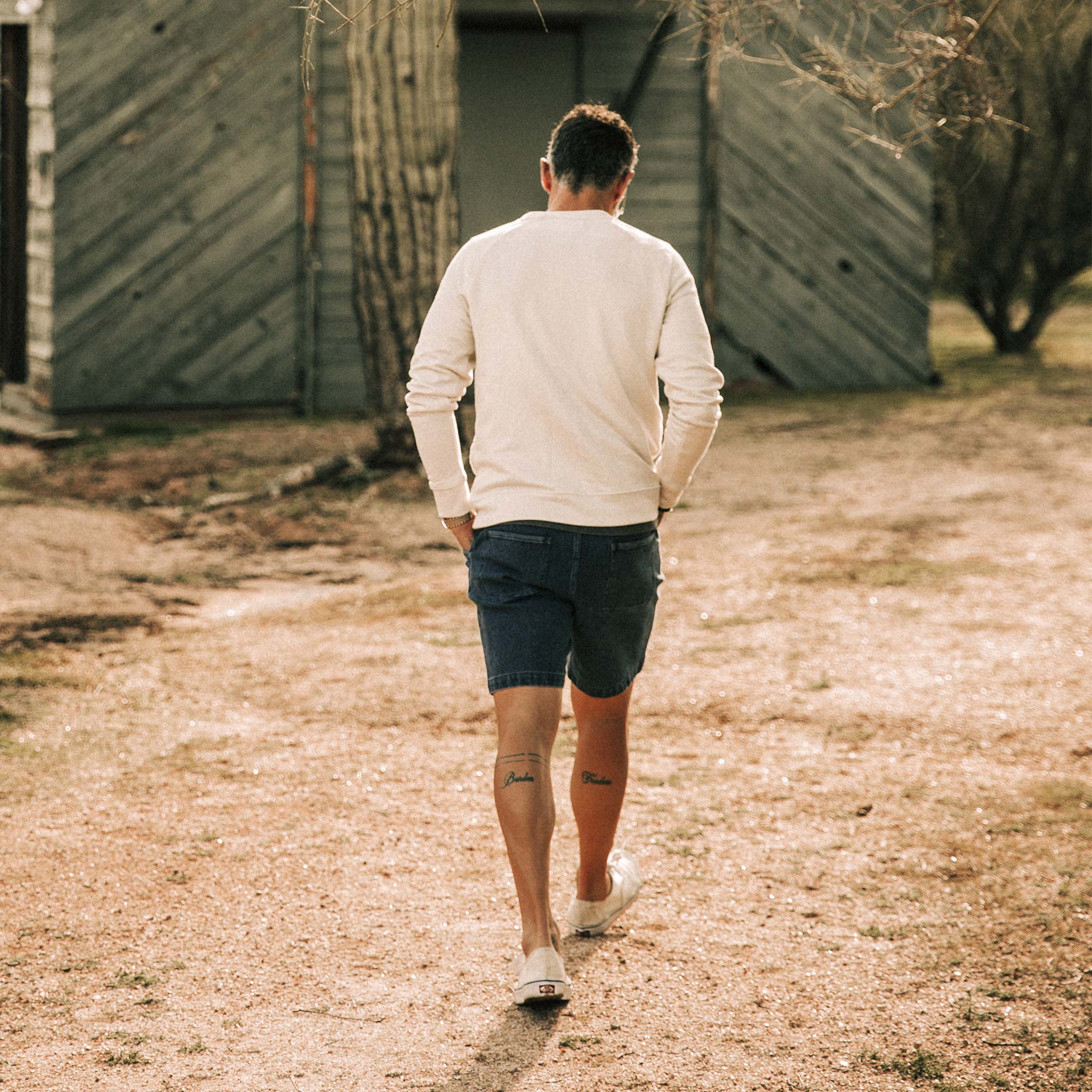 The Camp Short in Indigo Boss Duck - Image 6