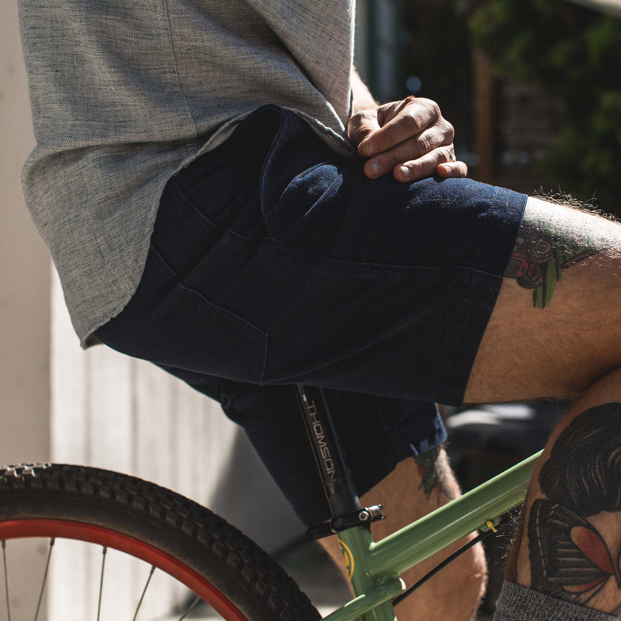 The Camp Short in Navy - Image 3