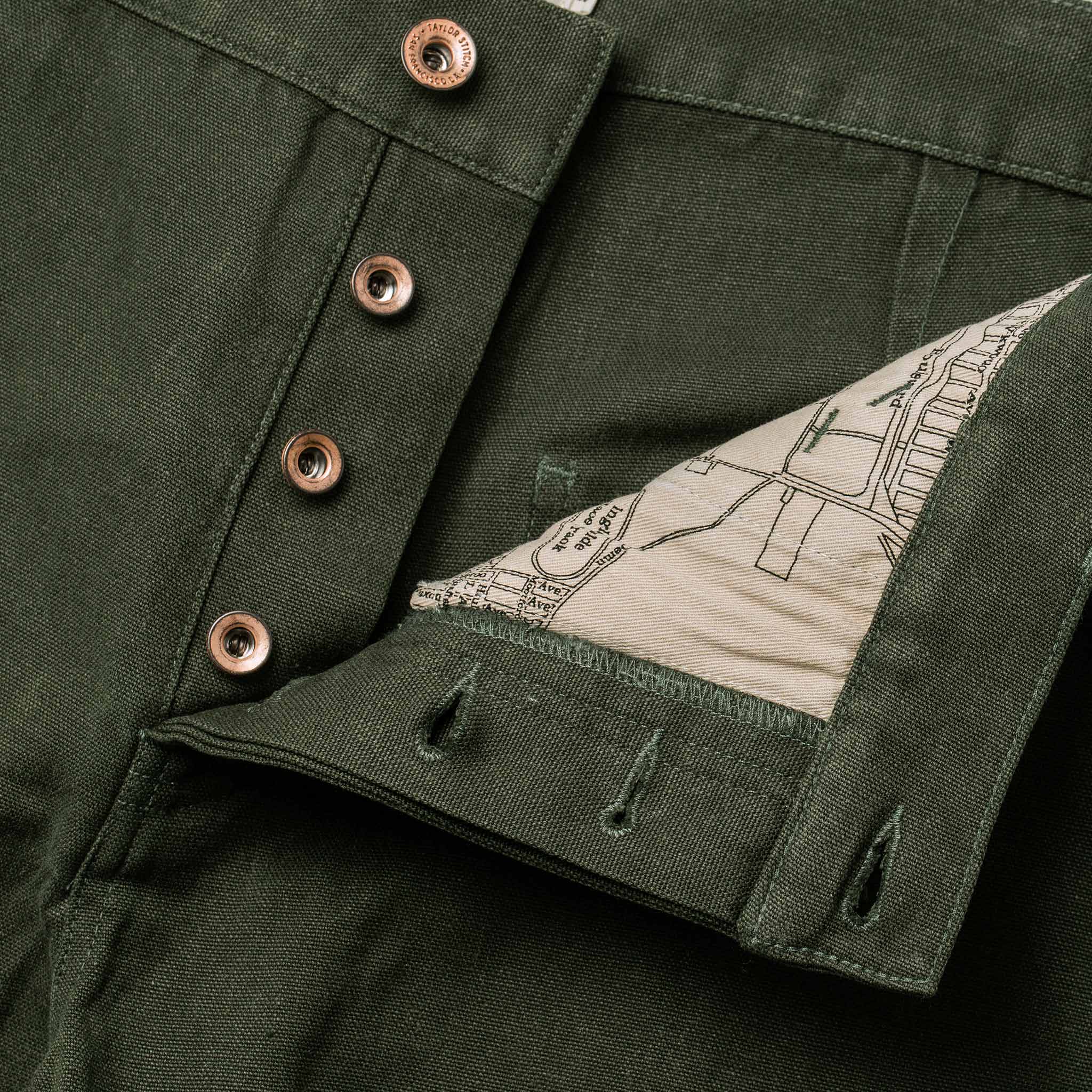 The Camp Short in Olive Boss Duck - Image 7