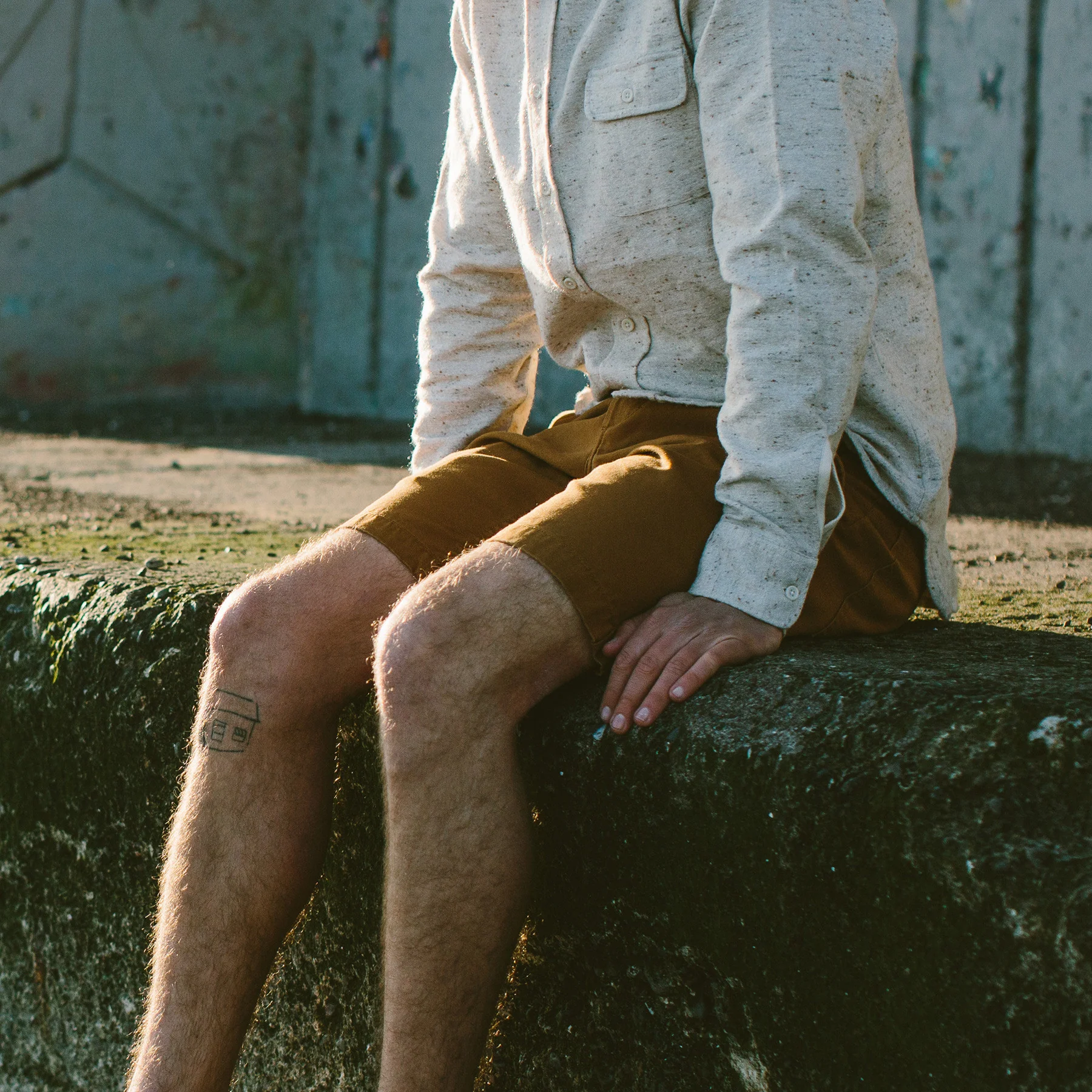 The Camp Short in Washed Camel - Image 4