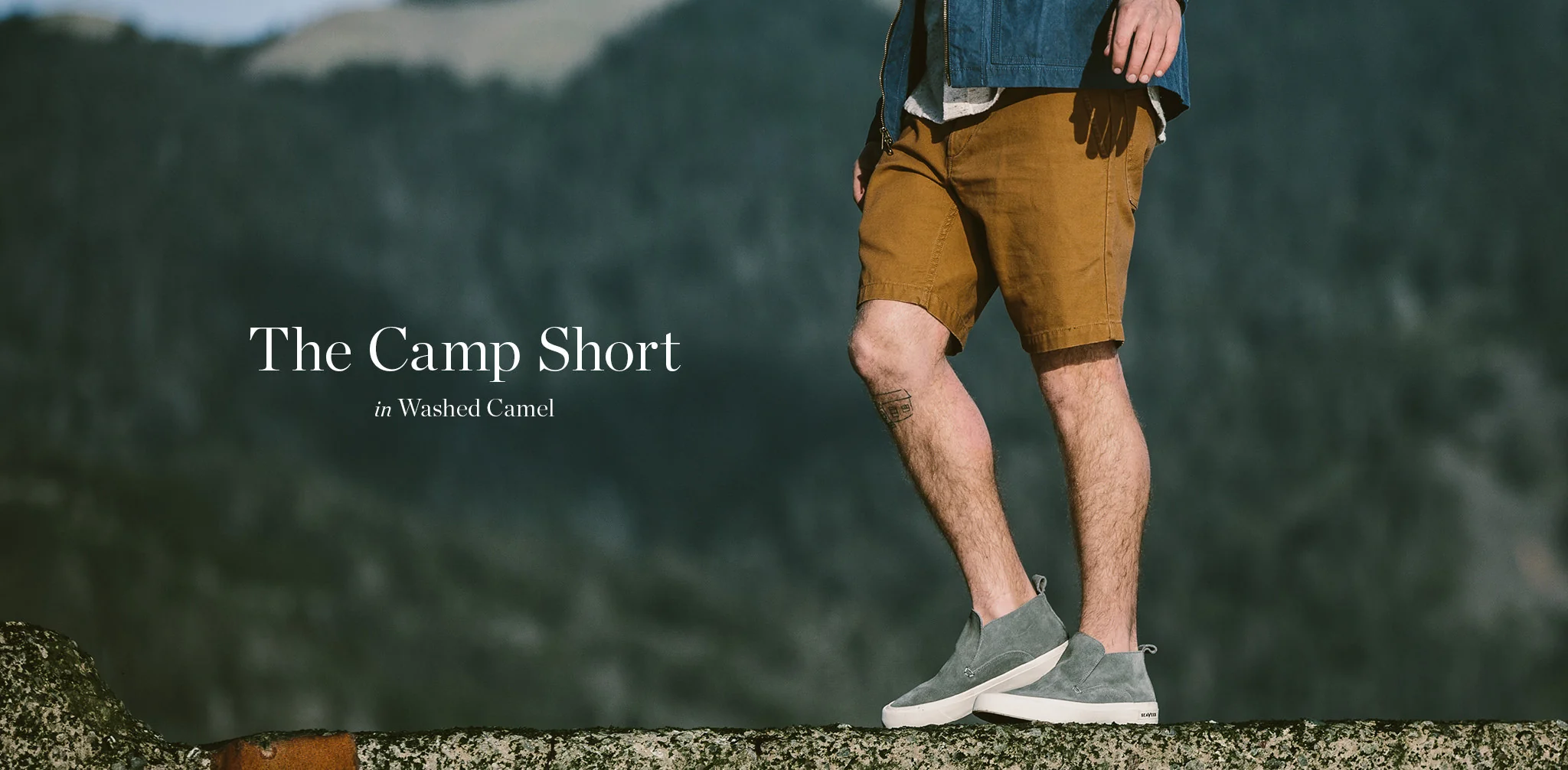 The Camp Short in Washed Camel - Image 8