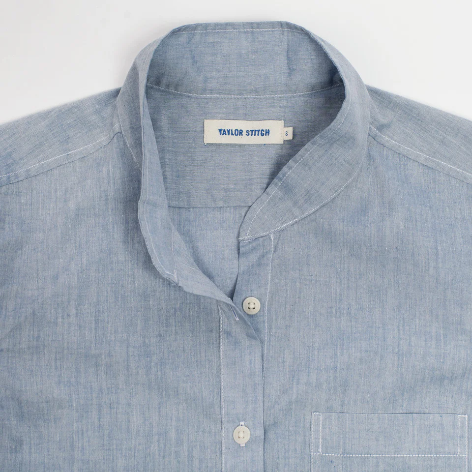 The Caroline in Light Blue Chambray - Image 2