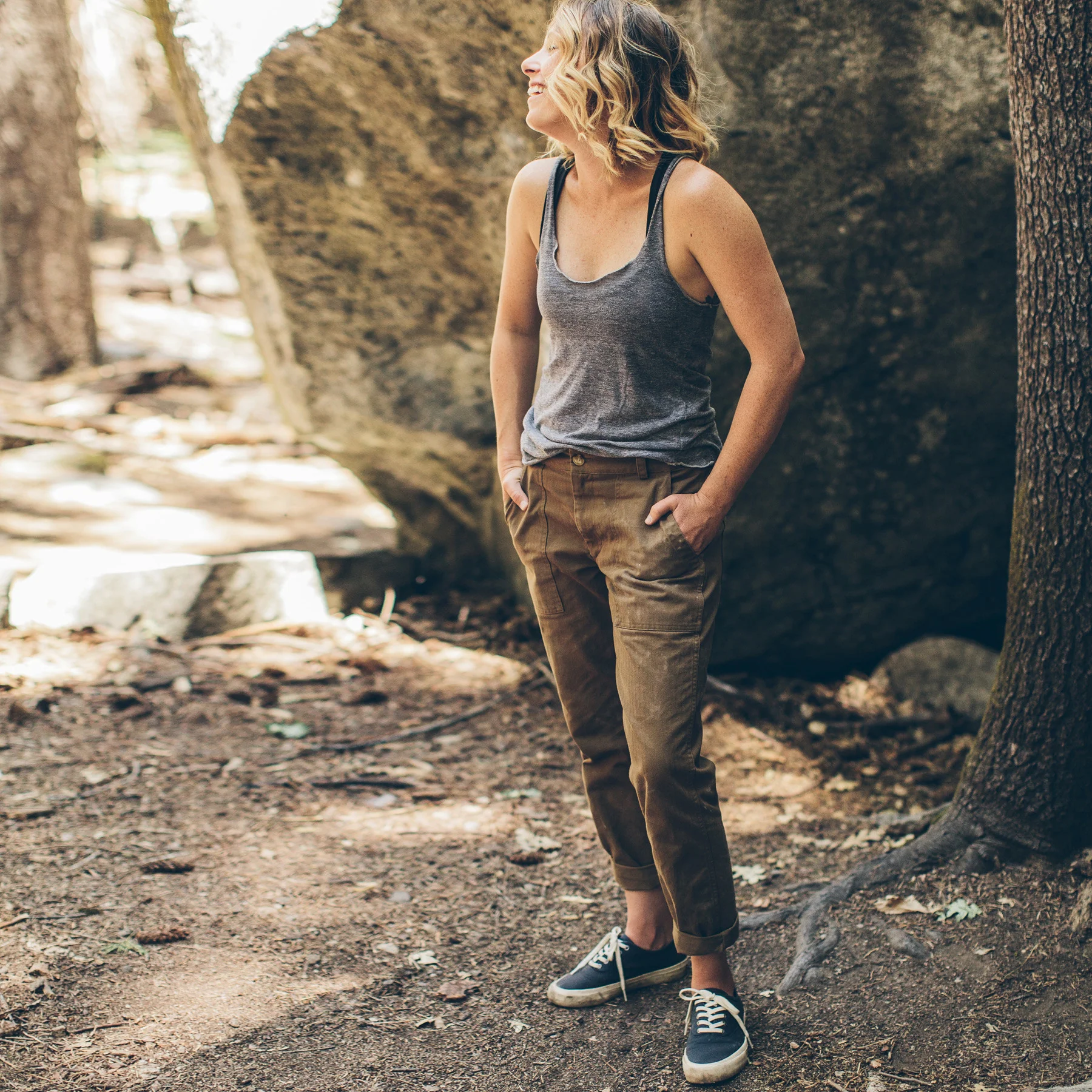 The Cavallo Pant in Almond - Image 2