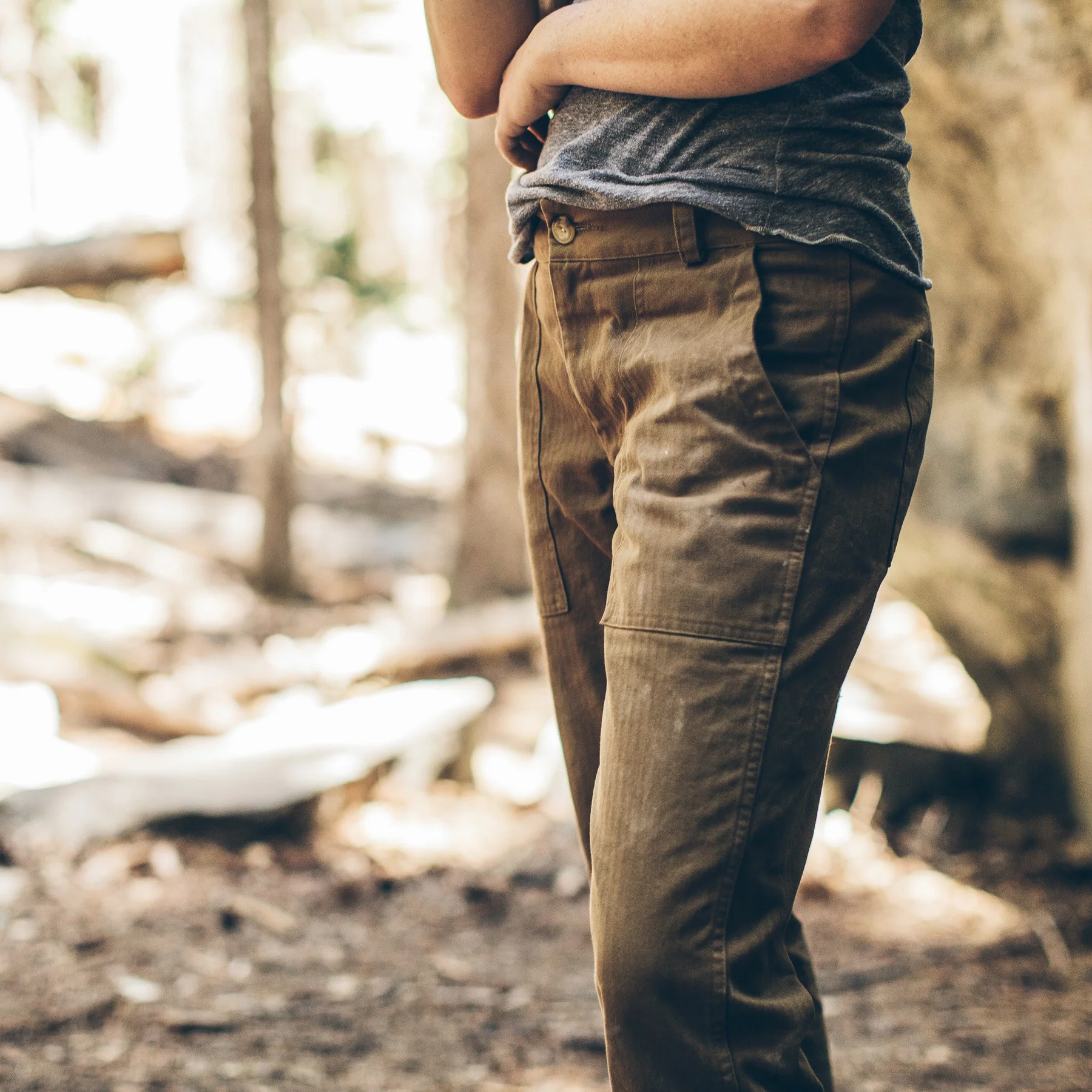 The Cavallo Pant in Almond - Image 5