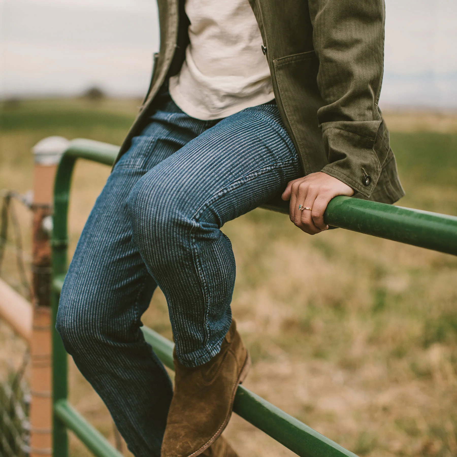 The Cavallo Pant in Corded Denim - Image 5