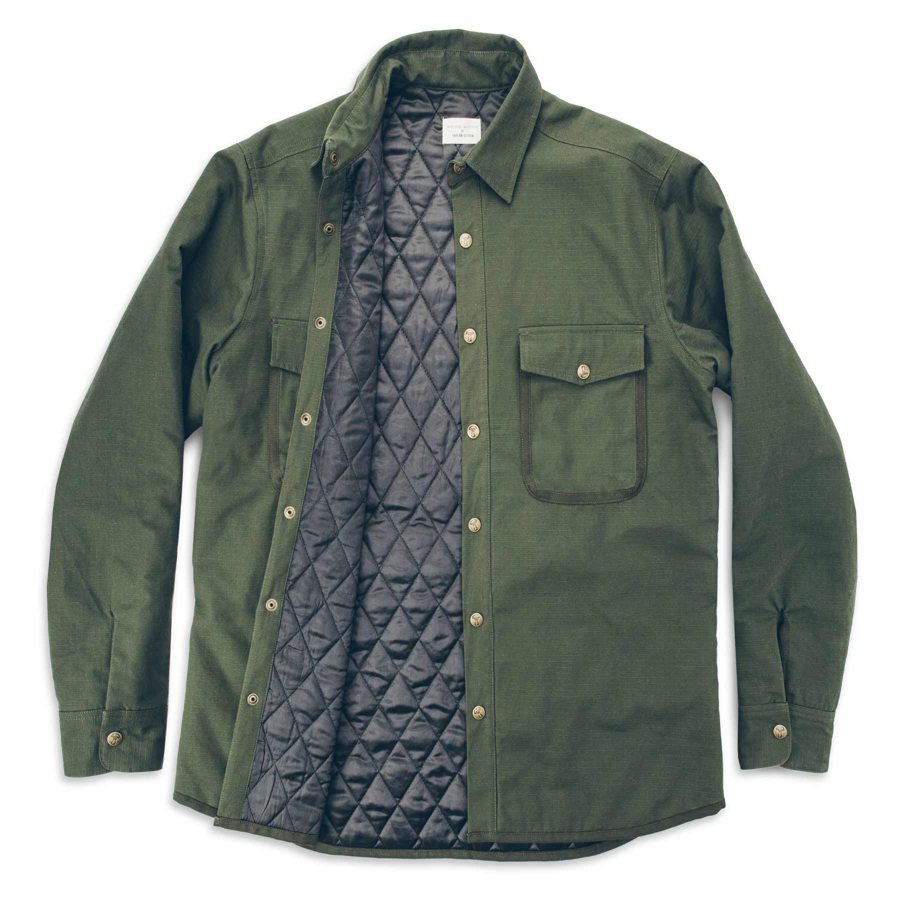The Chore Jacket in Army Ripstop Canvas - Image 7