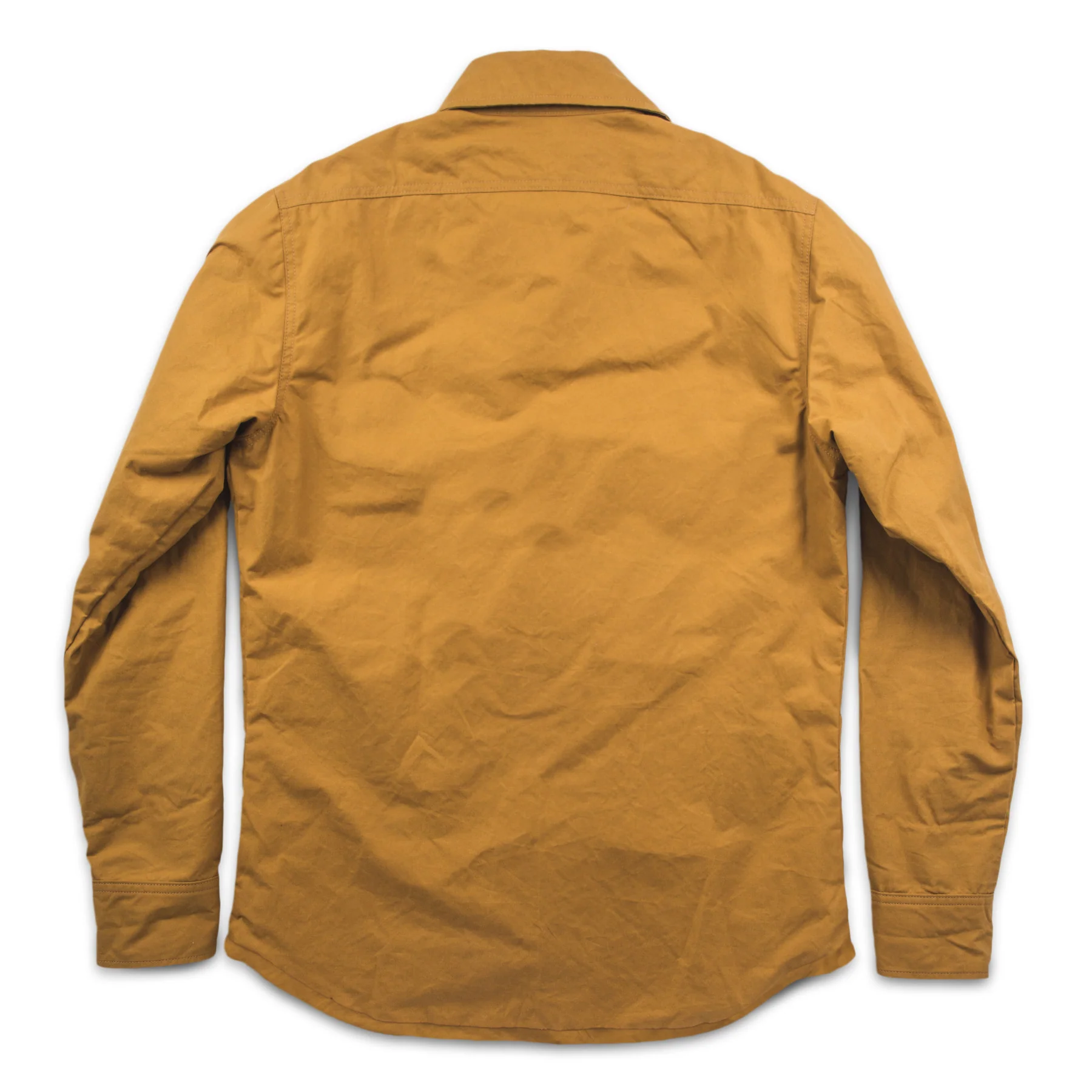The Chore Jacket in Mustard Dry Wax Canvas - Image 6