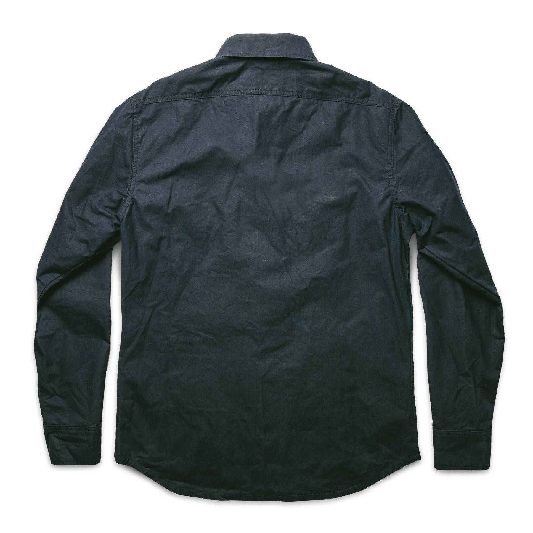 The Chore Jacket in Navy Dry Wax Canvas - Image 10