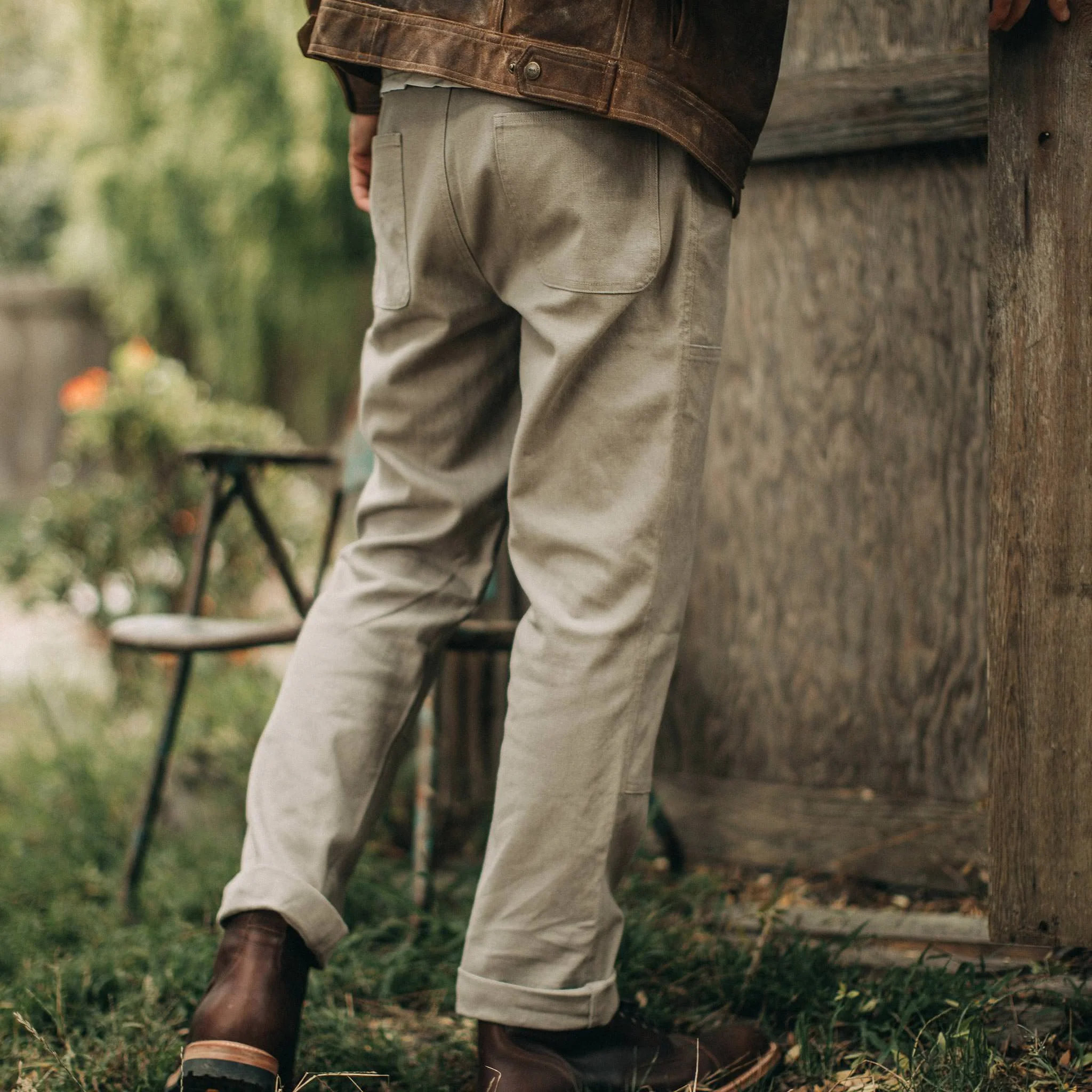 The Chore Pant in Ash Boss Duck - Image 6