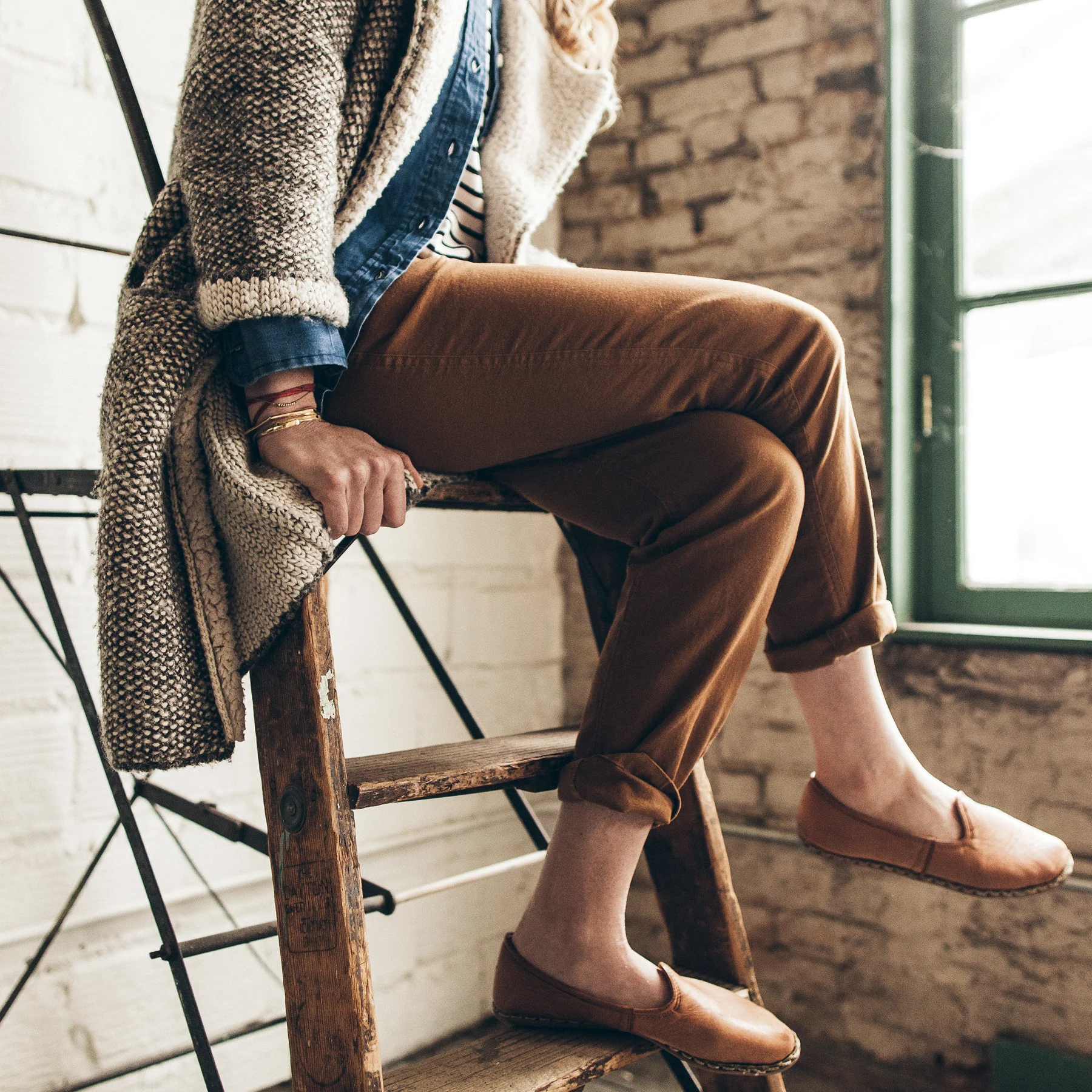 The Abel Pant in Camel - Image 2