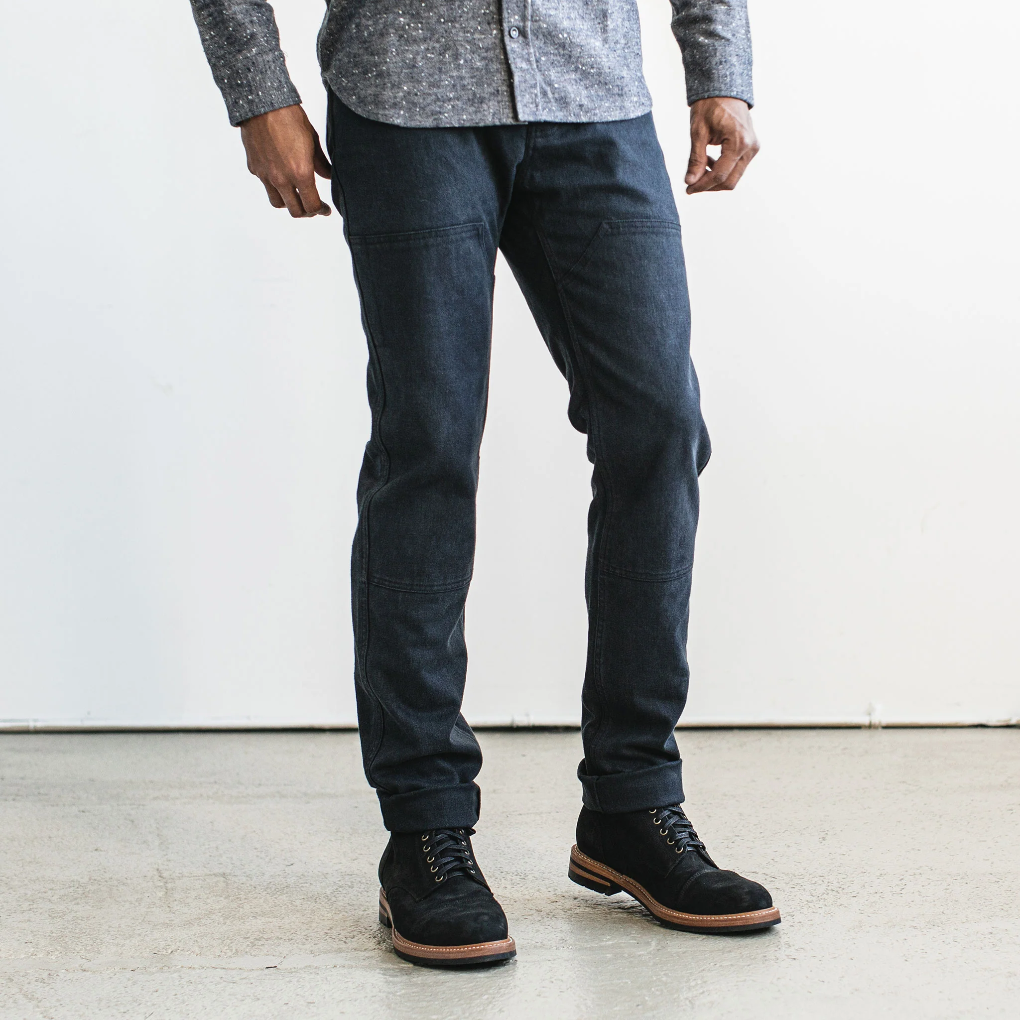 The Chore Pant in Indigo Boss Duck - Image 2