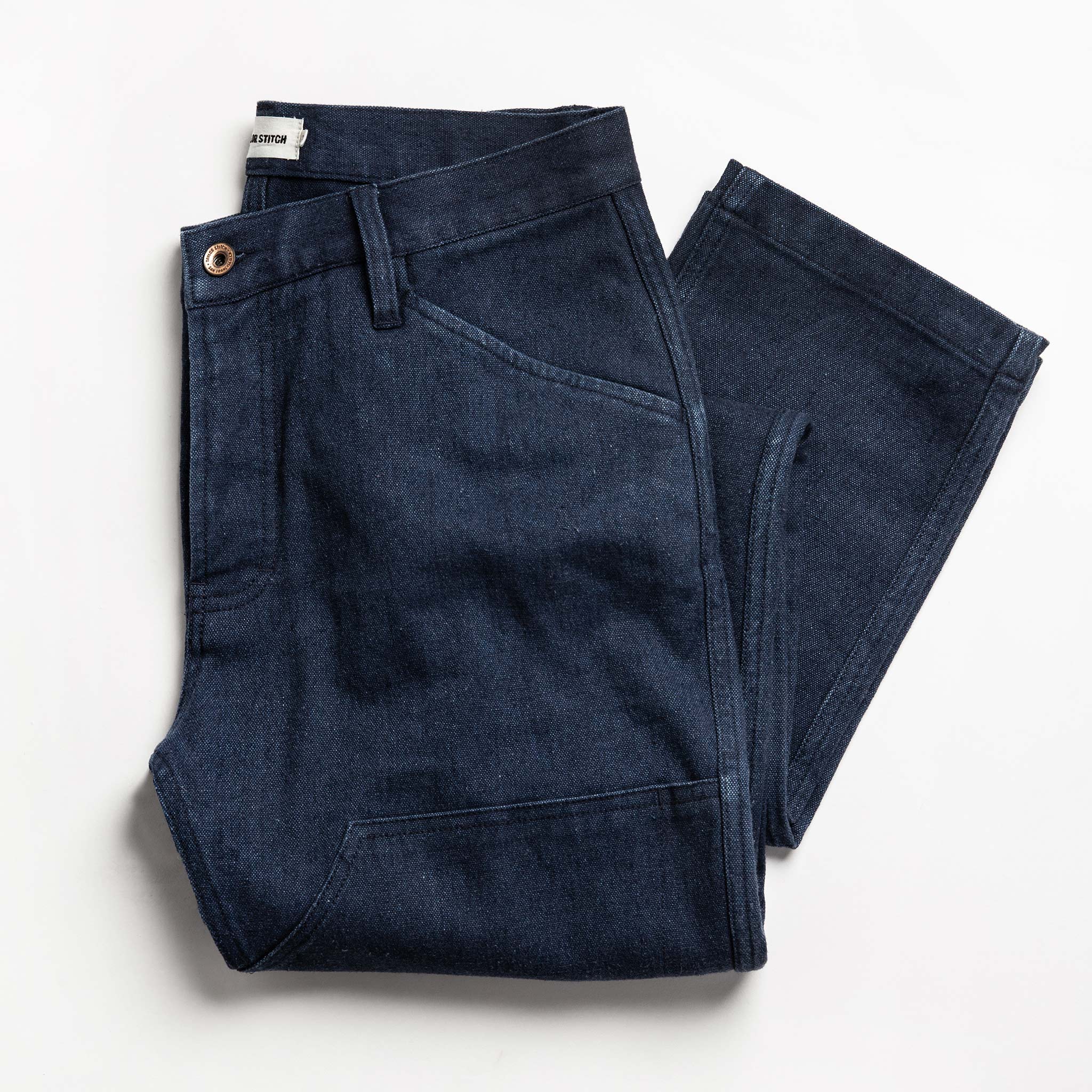 The Chore Pant in Indigo Boss Duck - Image 9