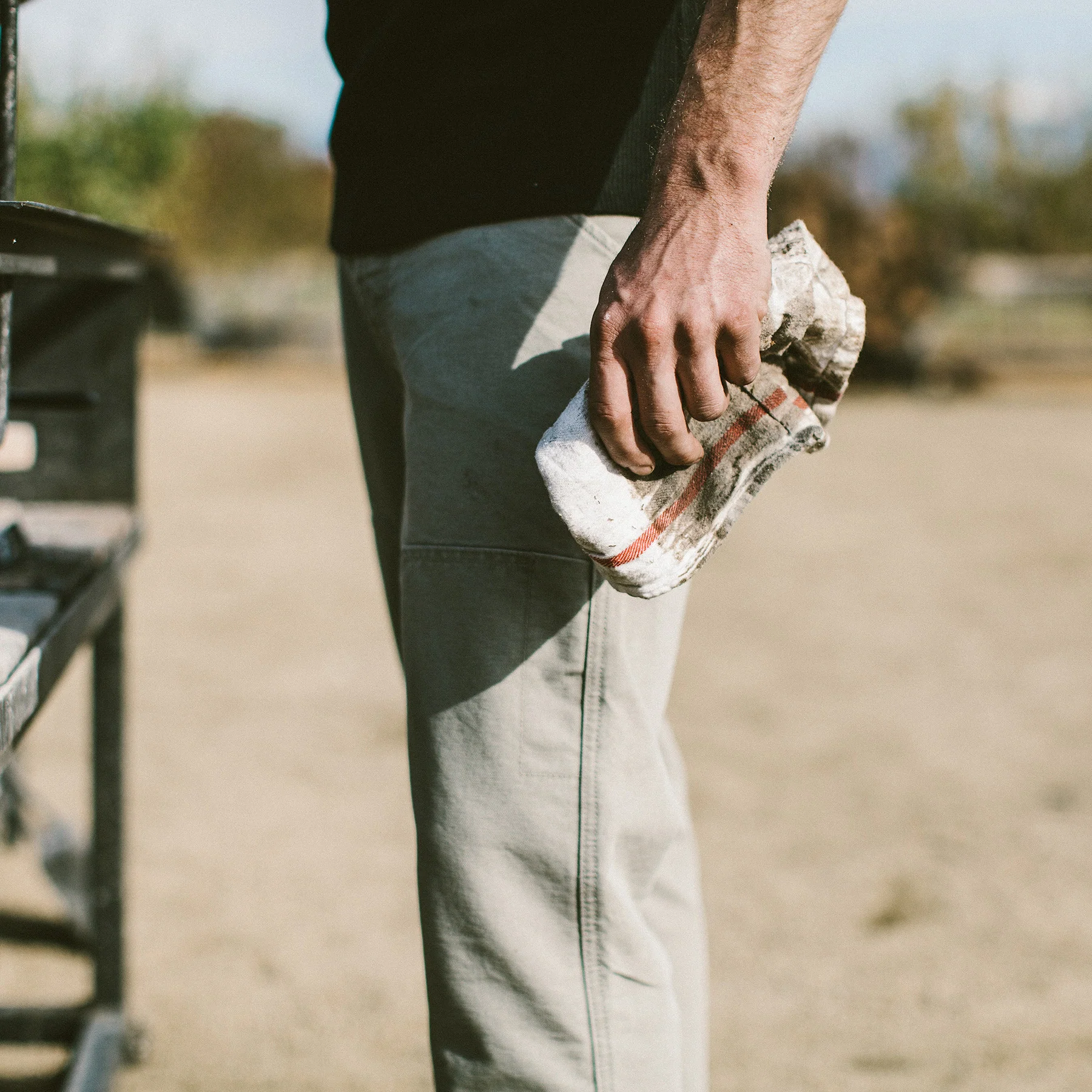 The Chore Pant in Washed Ash - Image 3