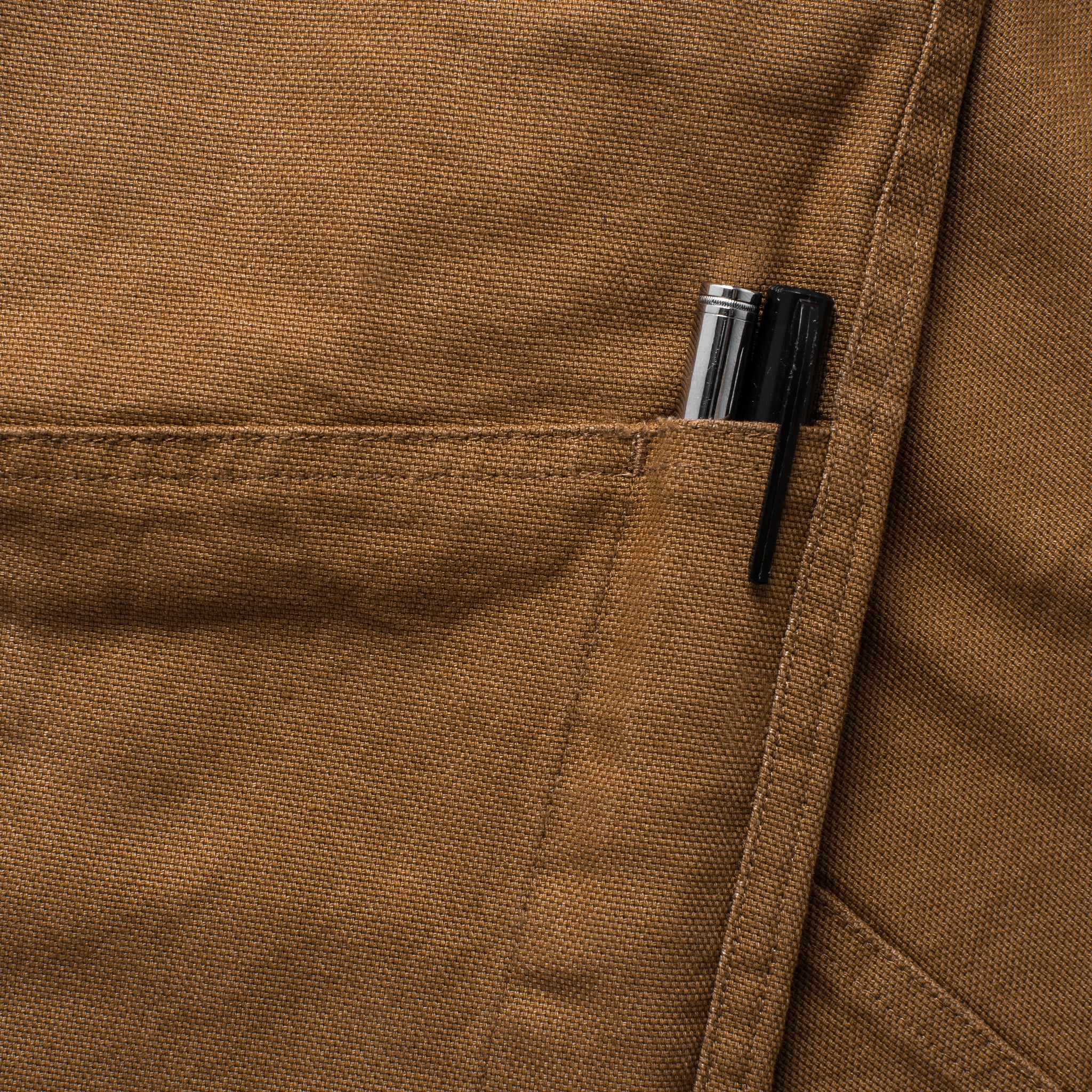 The Chore Pant in Washed Camel - Image 10