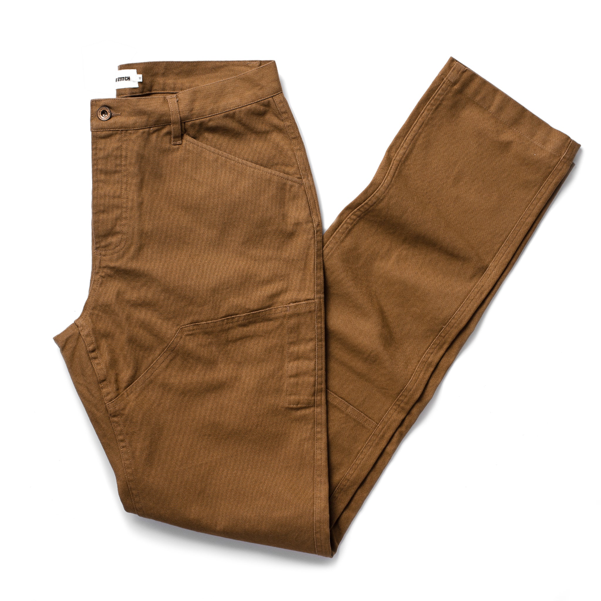 The Chore Pant in Washed Camel - Image 11
