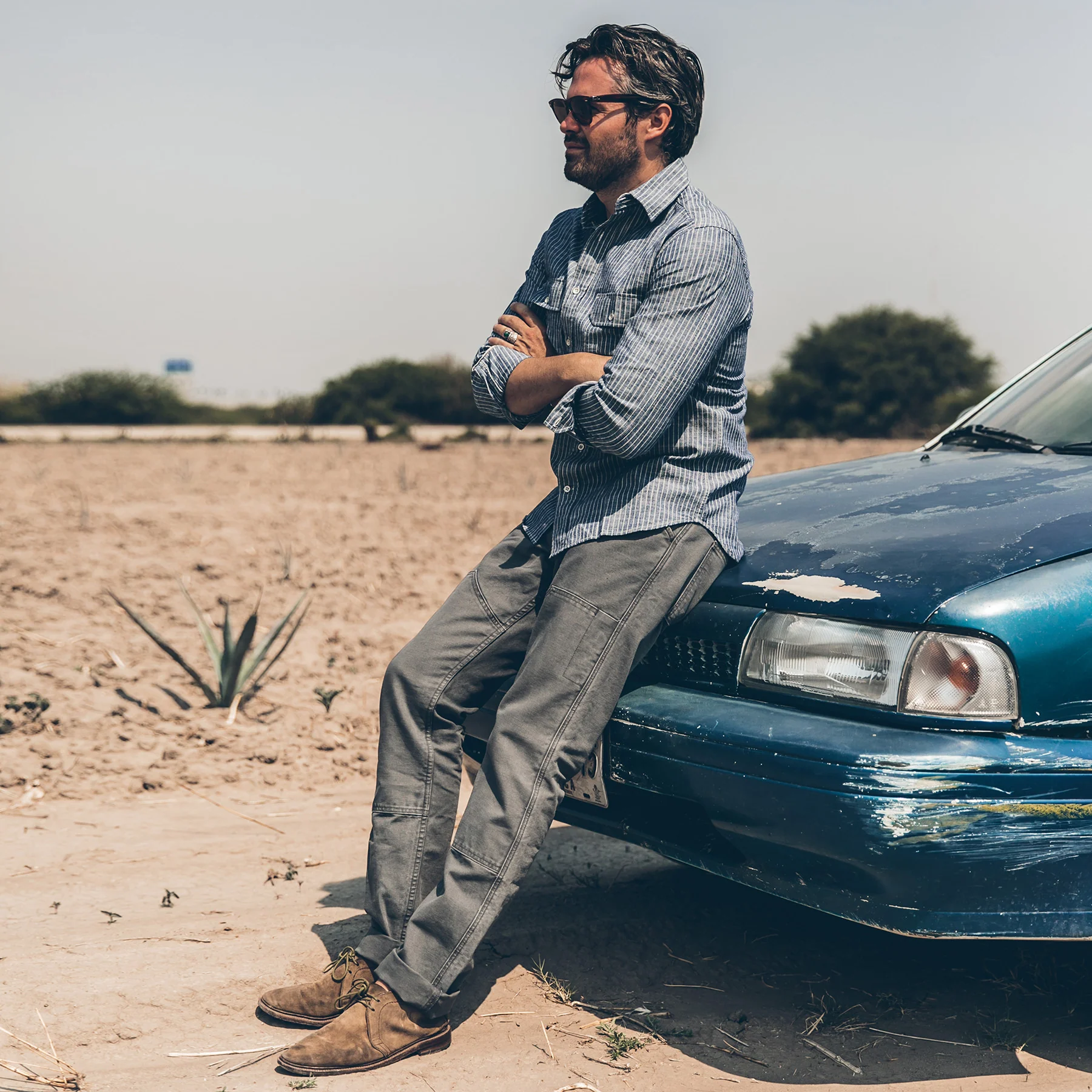 The Chore Pant in Washed Gravel - Image 2