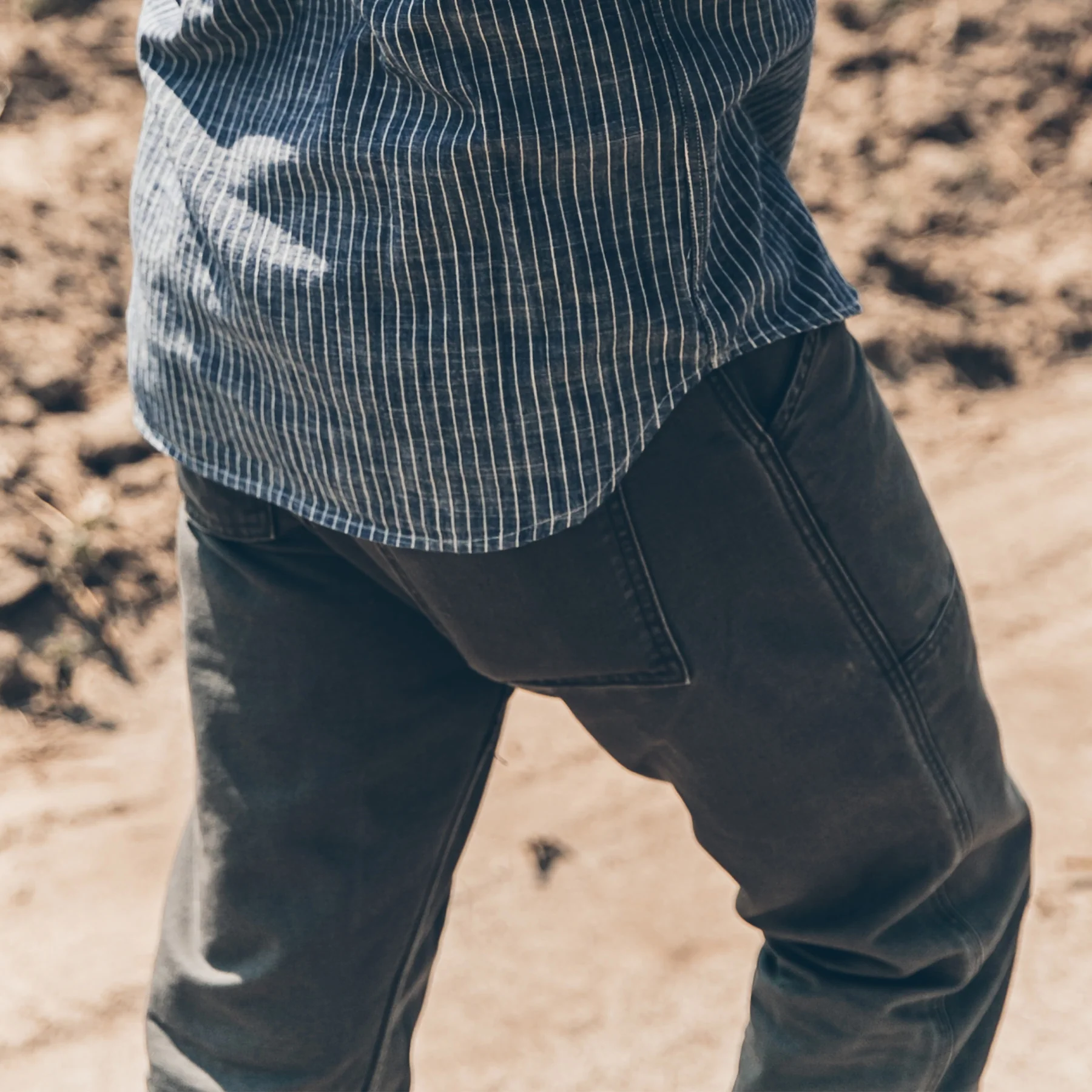 The Chore Pant in Washed Gravel - Image 4