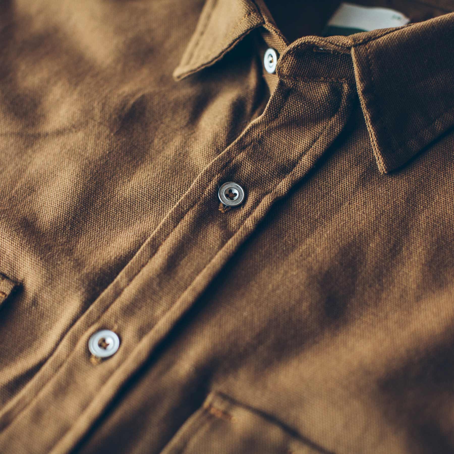 The Chore Shirt in Camel - Image 6