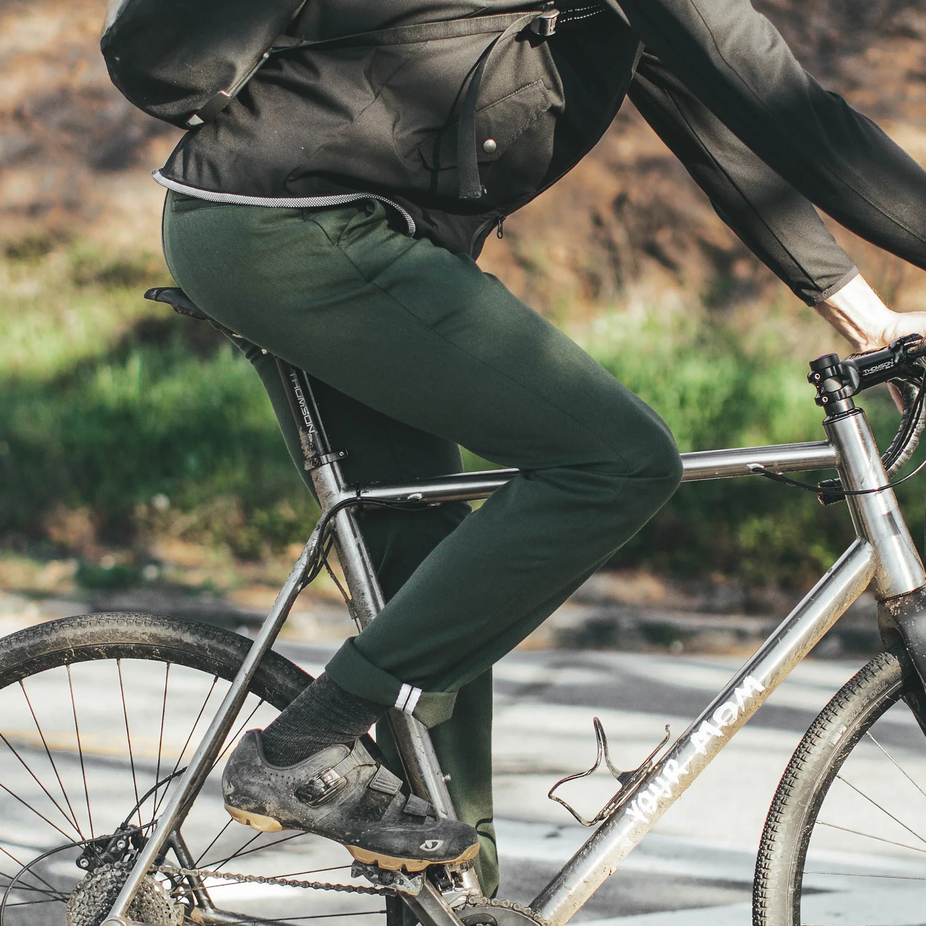 The Frank Chino in Olive - Image 2