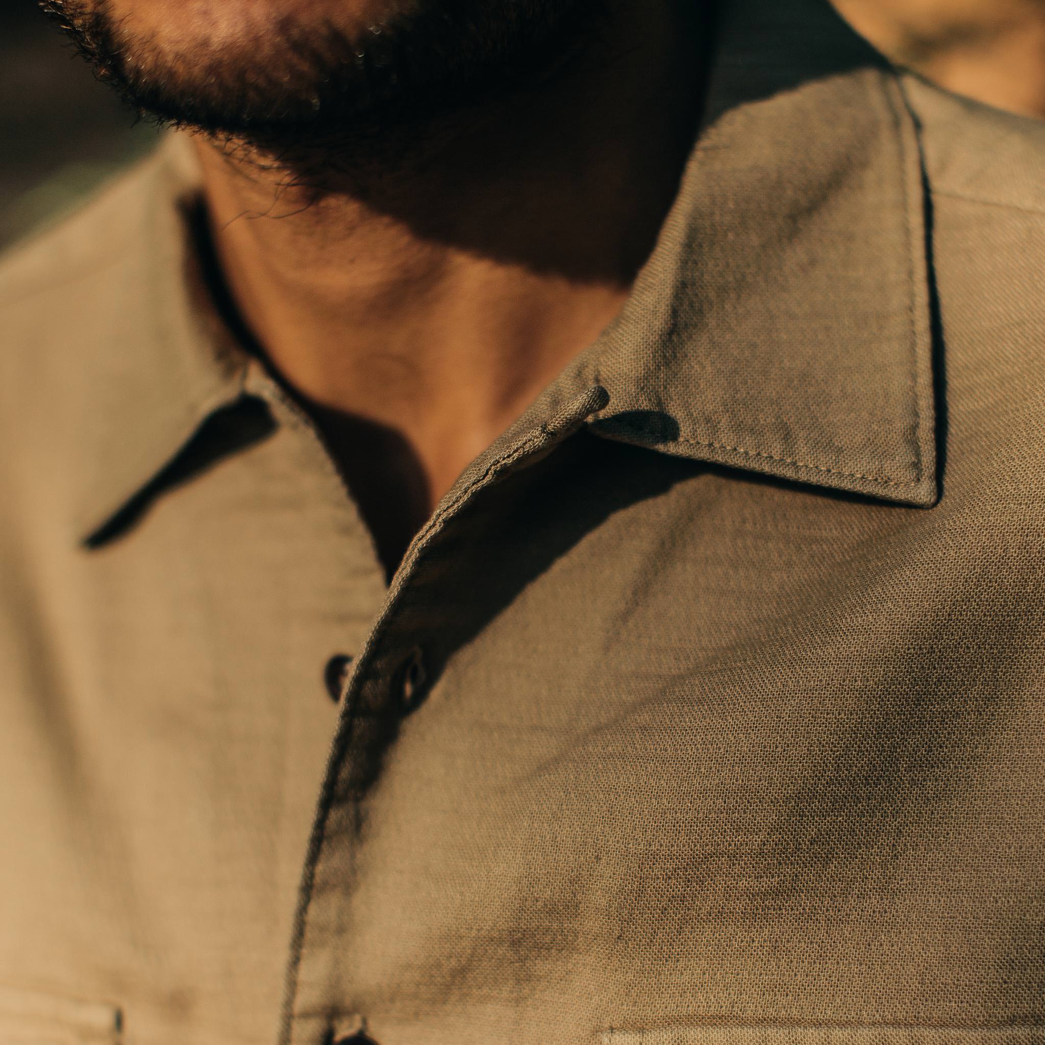 The Corso in Khaki Double Cloth - Image 4