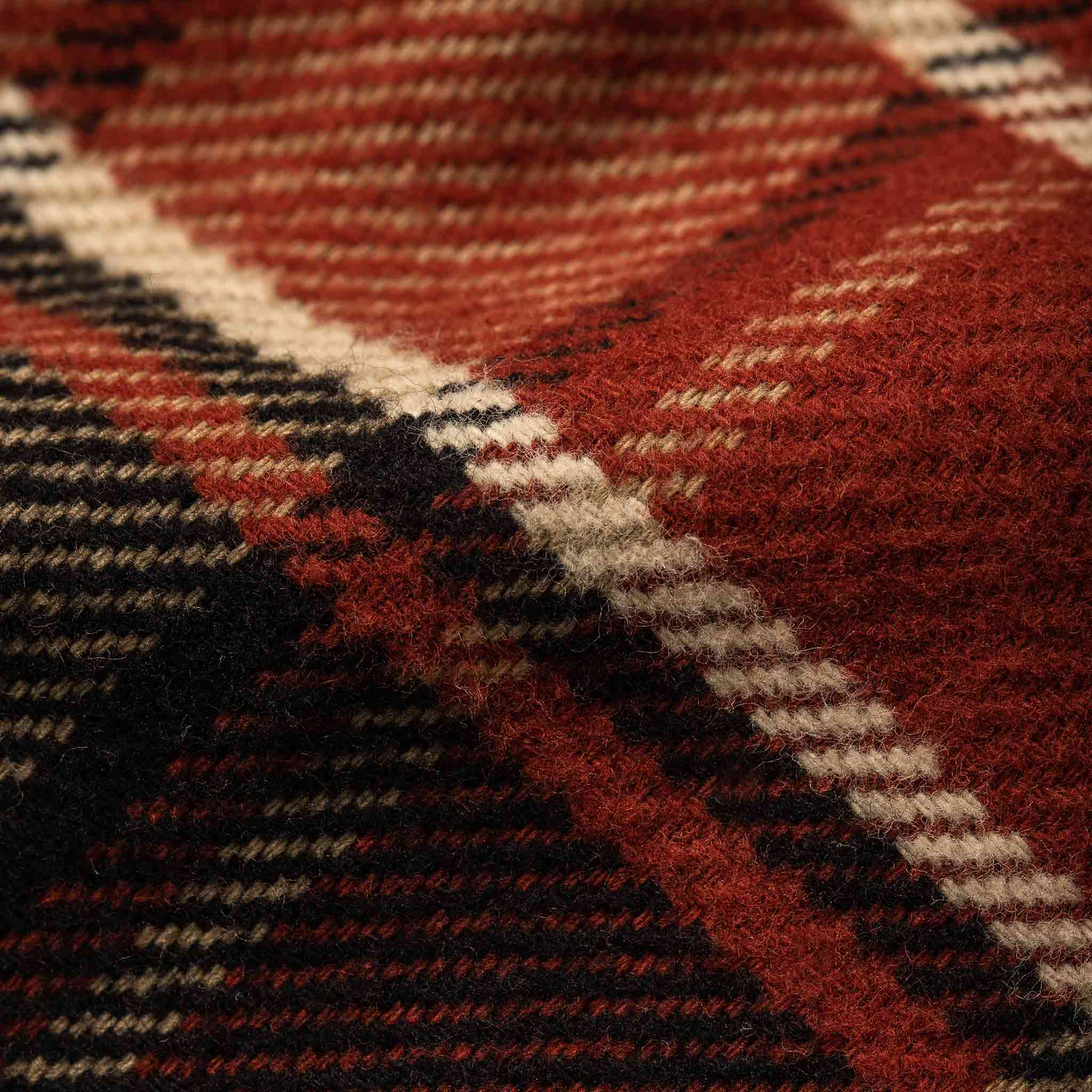 The Crater Shirt in Rust Plaid - Image 9