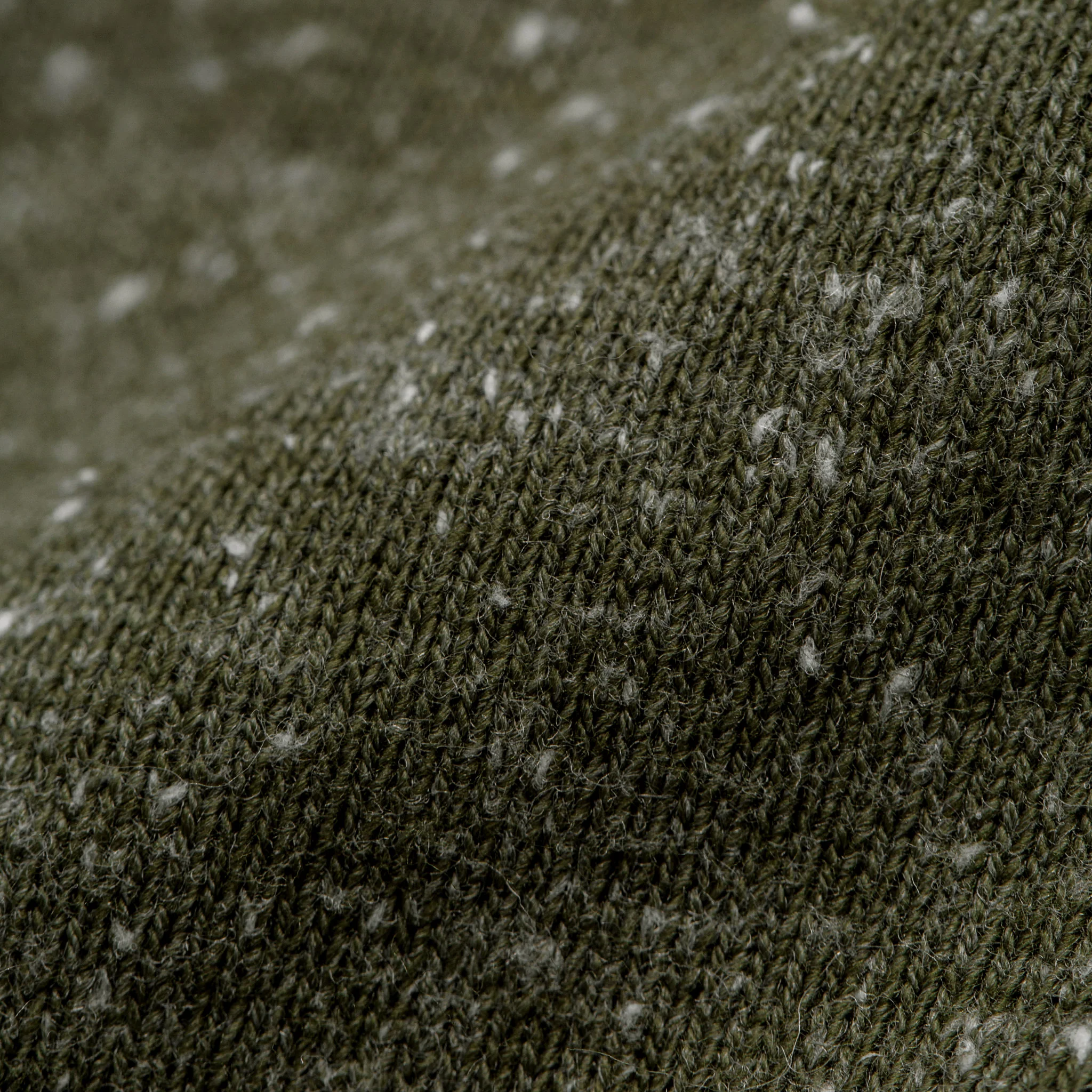 The Crewneck in French Terry Heather Olive - Image 6