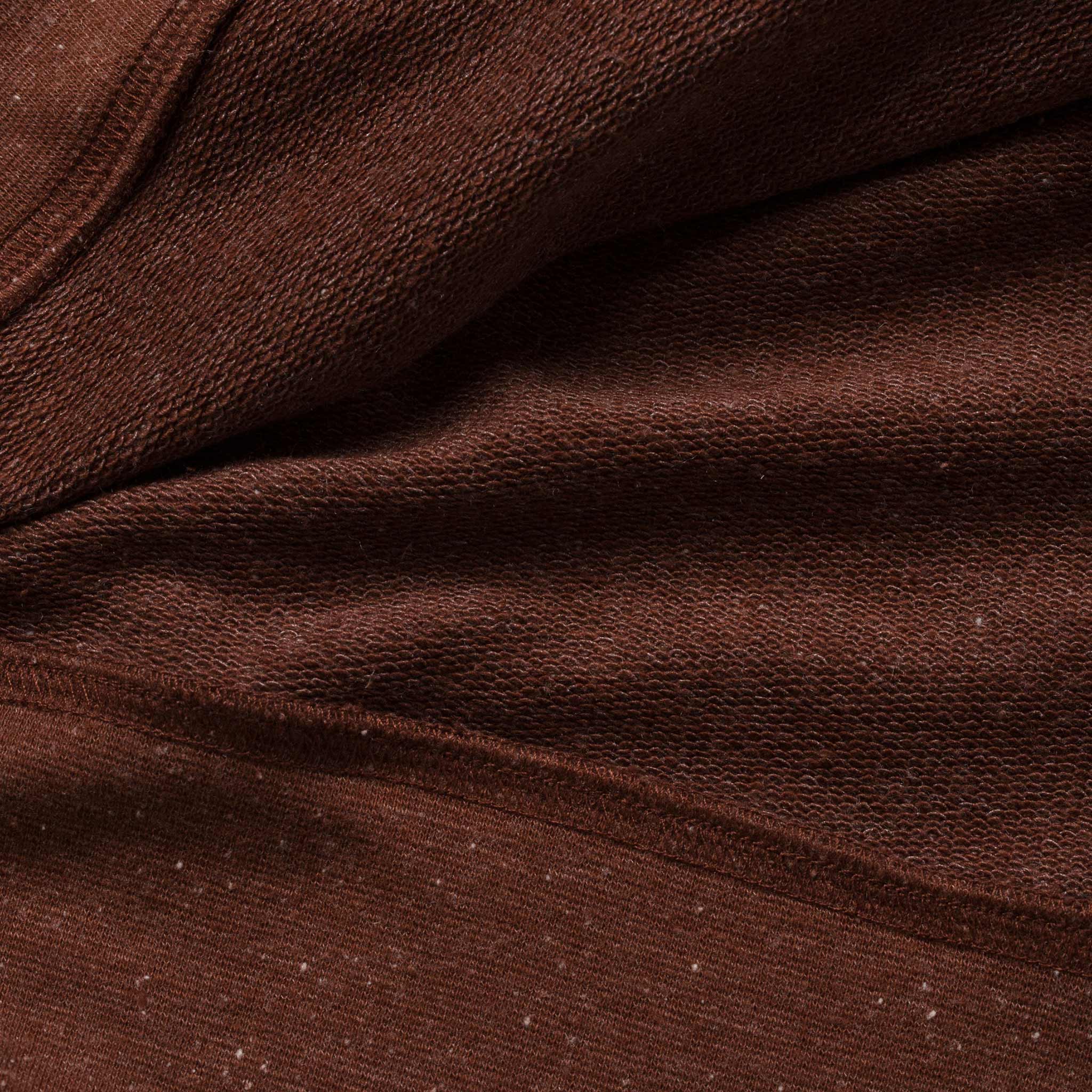 The Crewneck in Rust Donegal Terry - Image 8