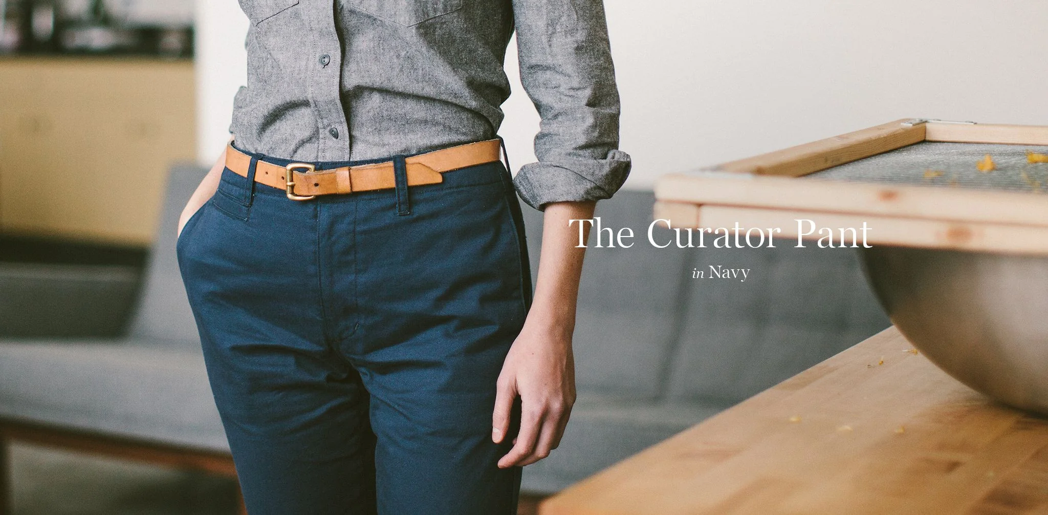 The Curator Pant in Navy - Image 7