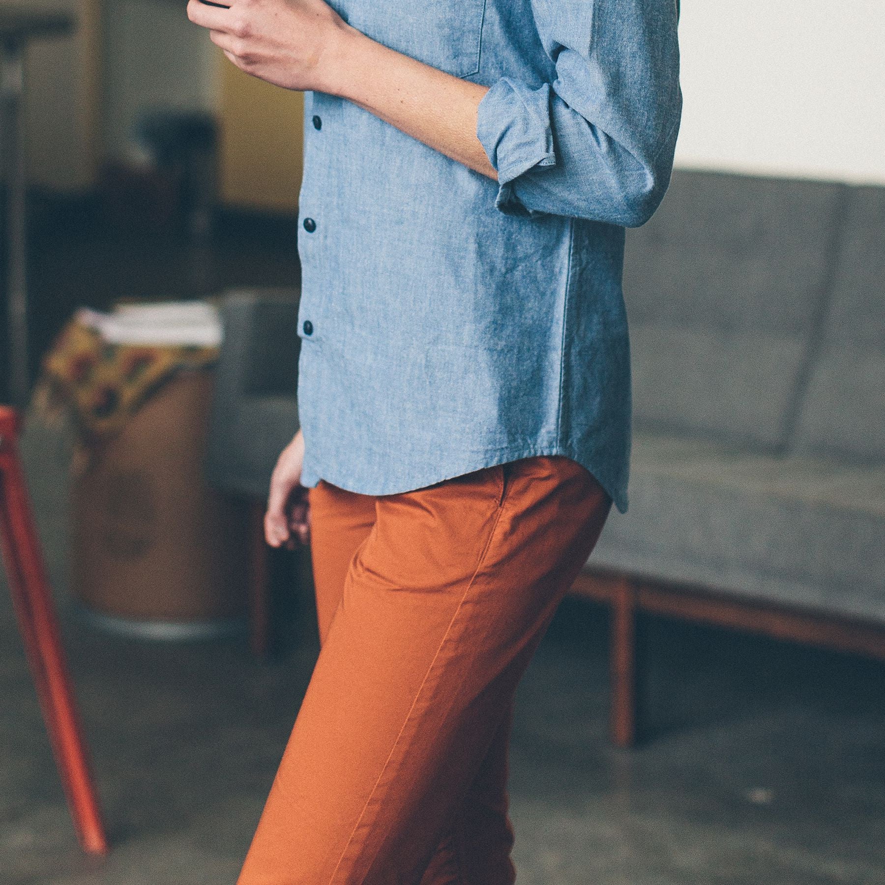 The Curator Pant in Rust - Image 4